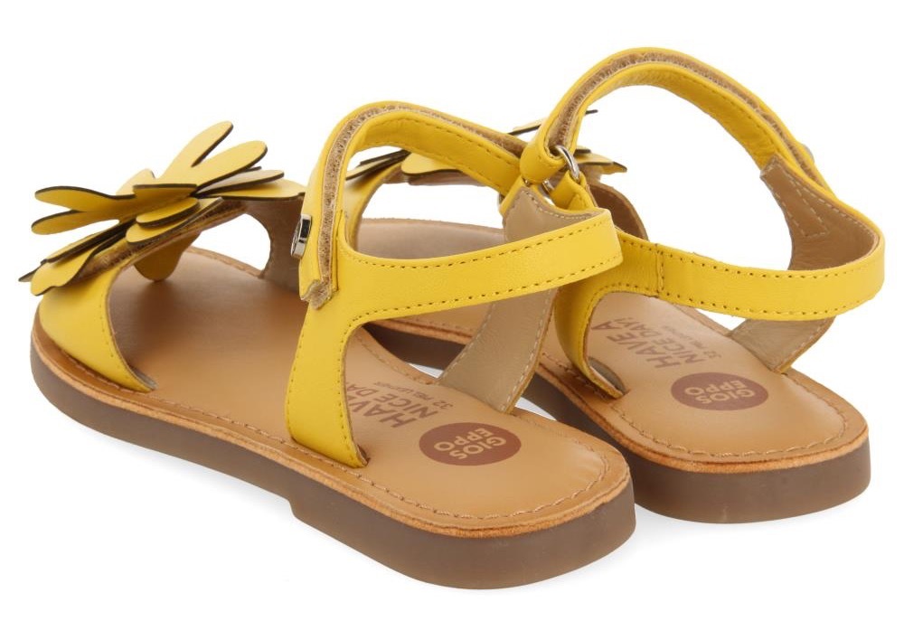 Gioseppo Sandale »Cres«, Sommerschuh, Klettschuh, Sandalette, mit Lederinnensohle