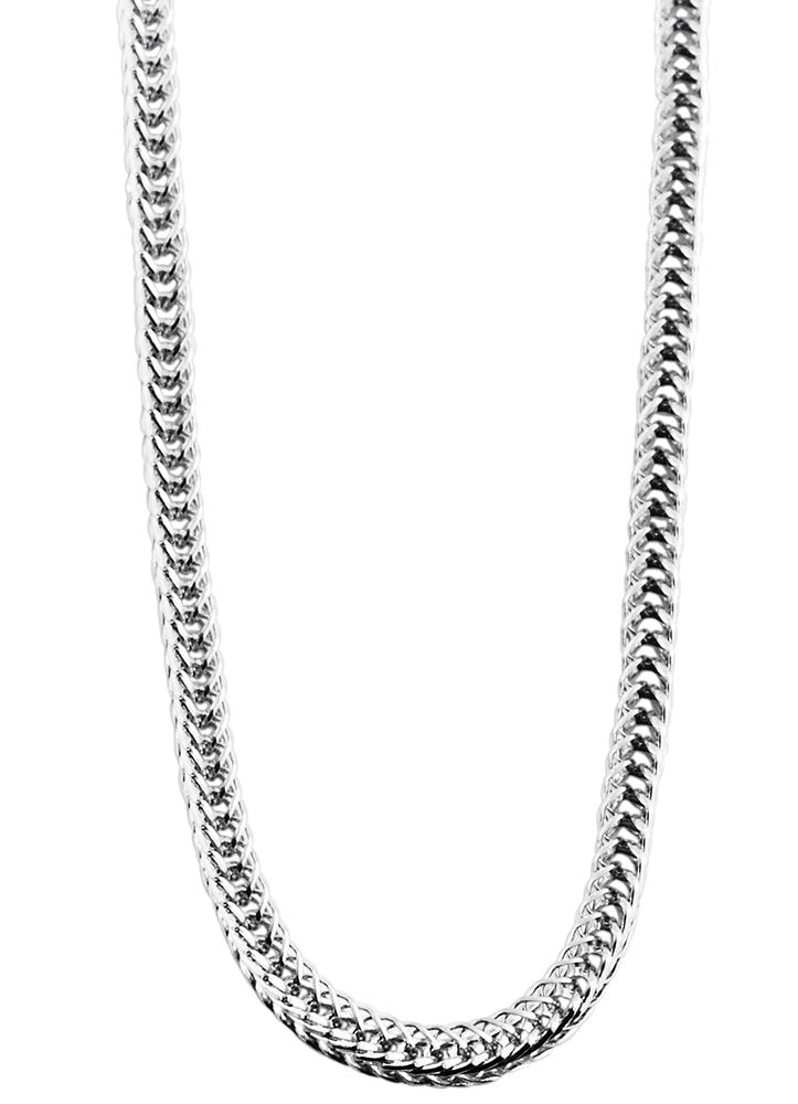 Adelia´s Gliederkette »Damen Halskette aus Edelstahl 70+5«