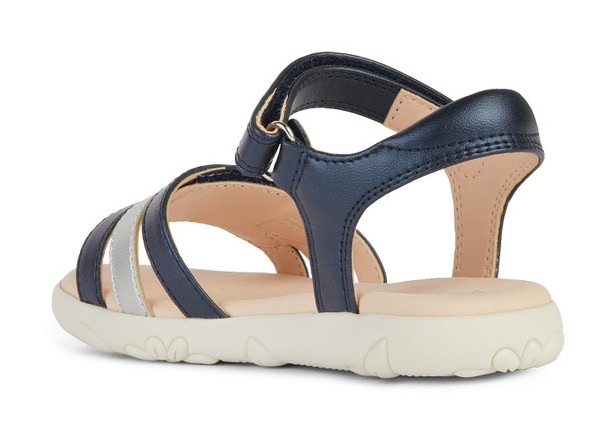 Geox Sandale »J SANDAL HAITI GIRL«, Sommerschuh, Klettschuh, Sandalette, mit Klettverschluss