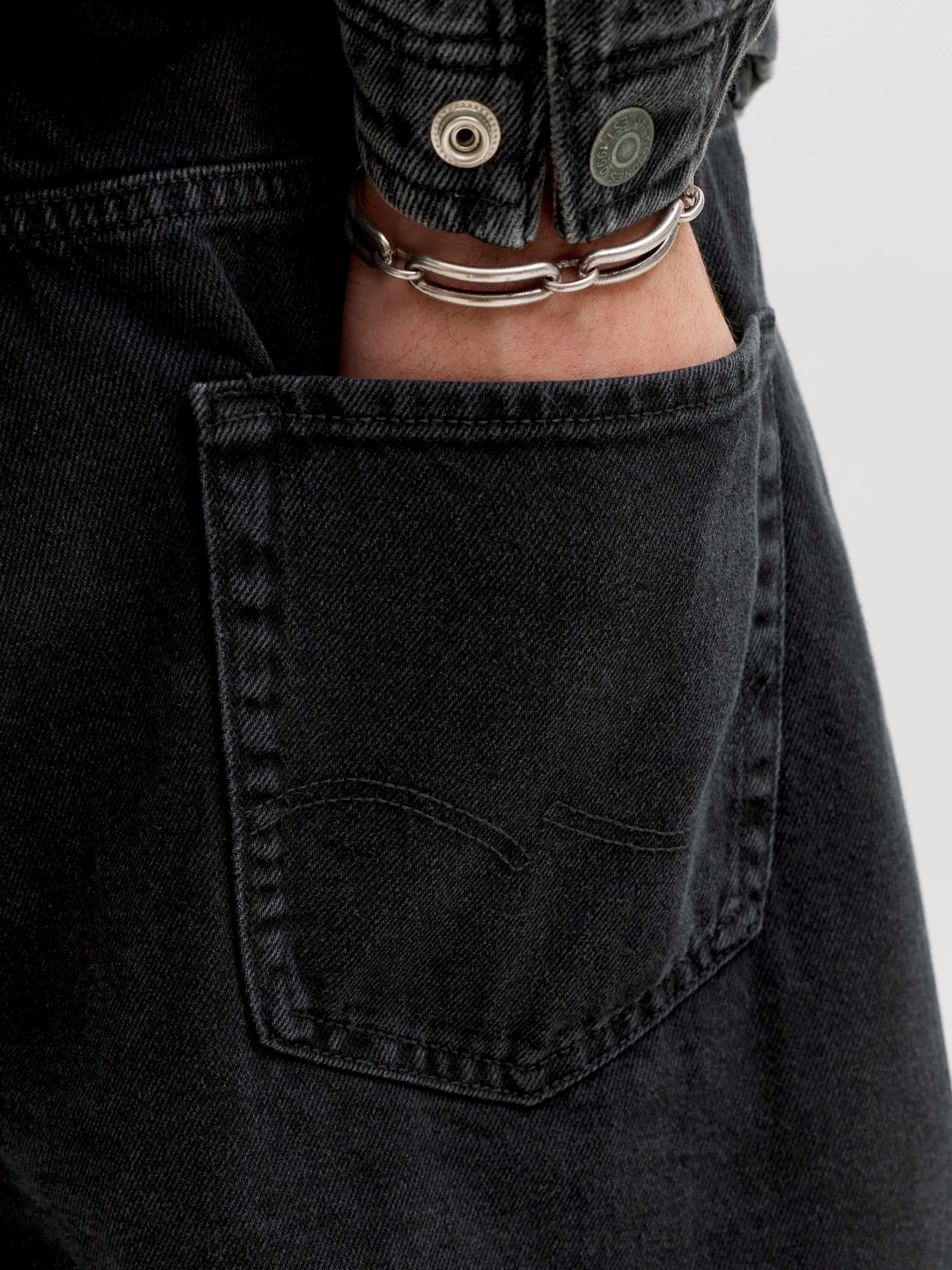 Jack & Jones Jeansshorts »JJITONY JJORIGINAL SHORTS AM 460 SN« Baumwollmischung, relaxed fit