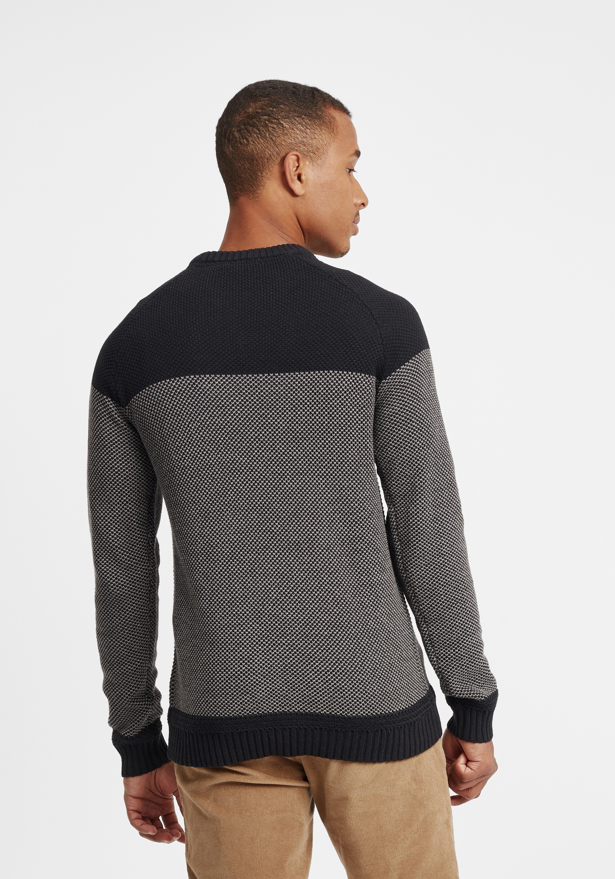 !Solid Strickfleece-Pullover »Strickpullover SDRapel«