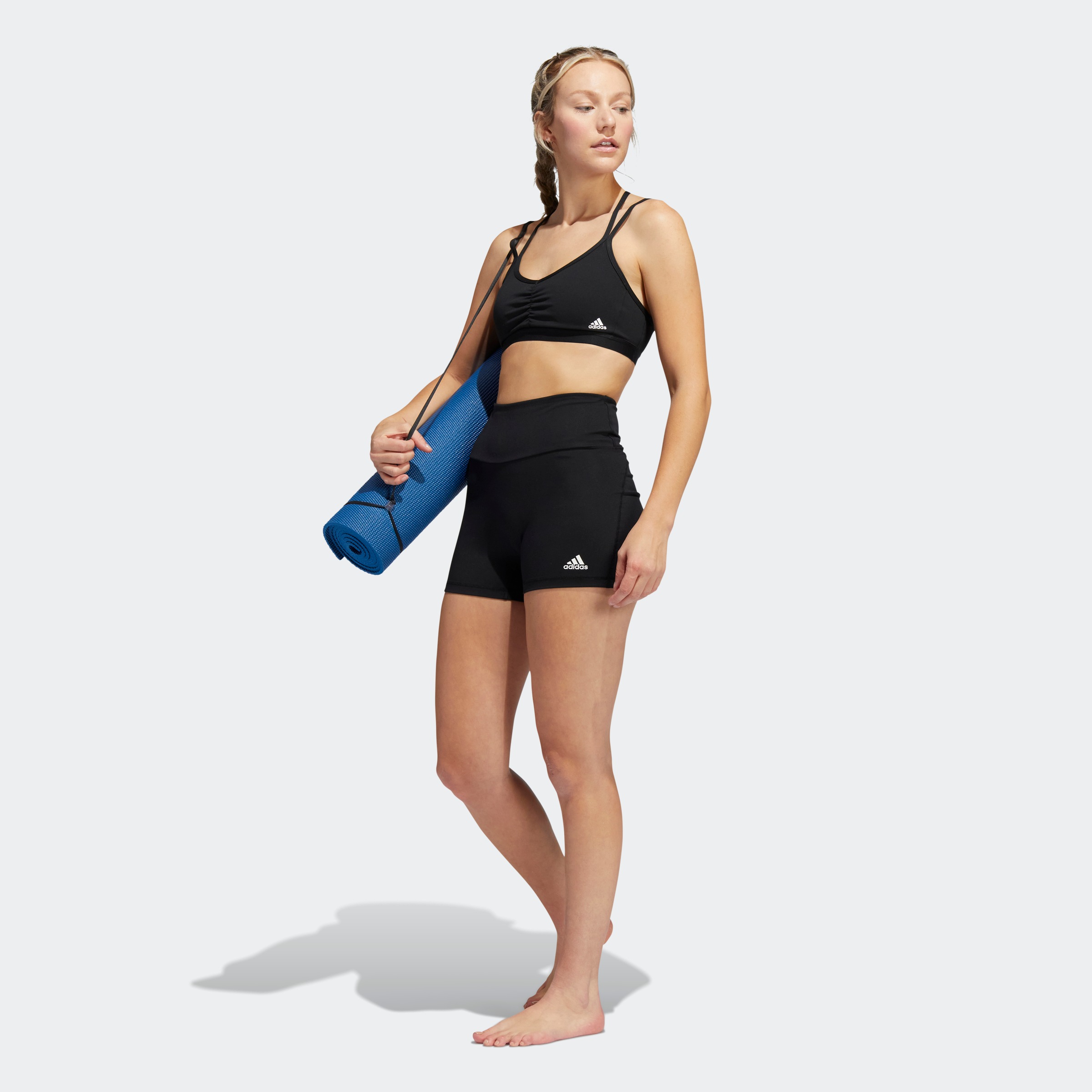 Buy adidas Womens Yoga Essentials Aeroready Light Support Sports