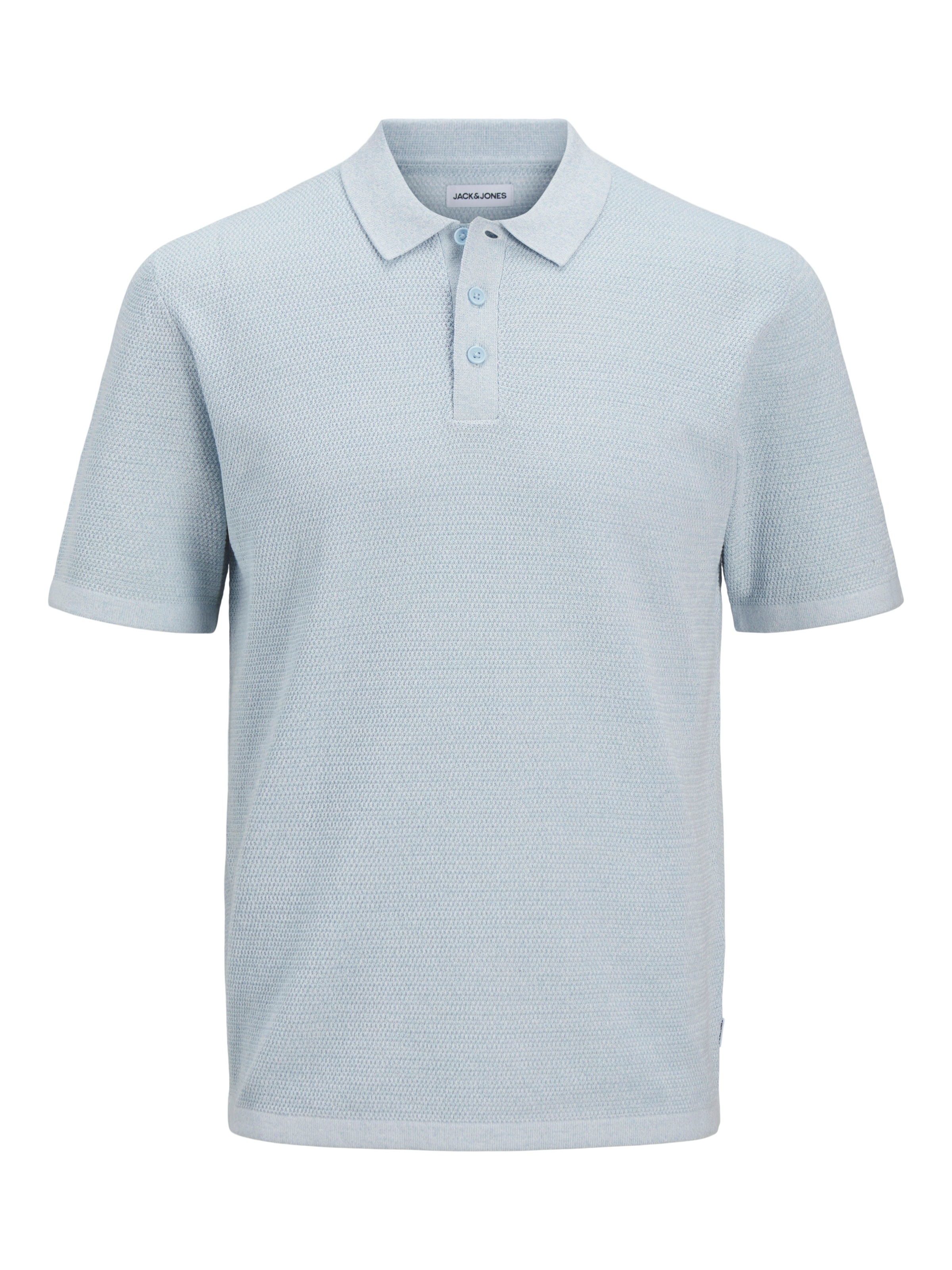 Jack & Jones Kurzarmpullover »JJEGEORGE KNIT POLO SS SN«, mit Polo Kragen