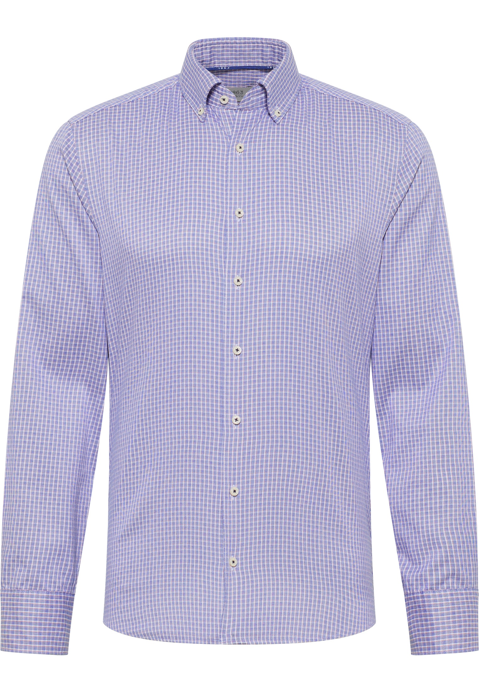 Eterna Langarmhemd »SLIM FIT« EASY IRON (bügelleicht)