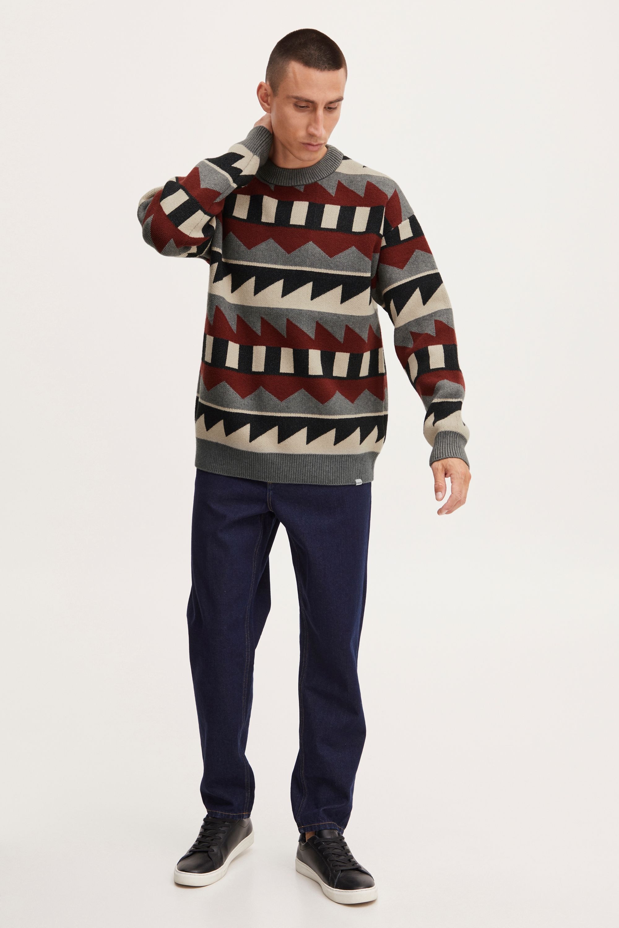!Solid Strickfleece-Pullover »Strickpullover SDDeshan«
