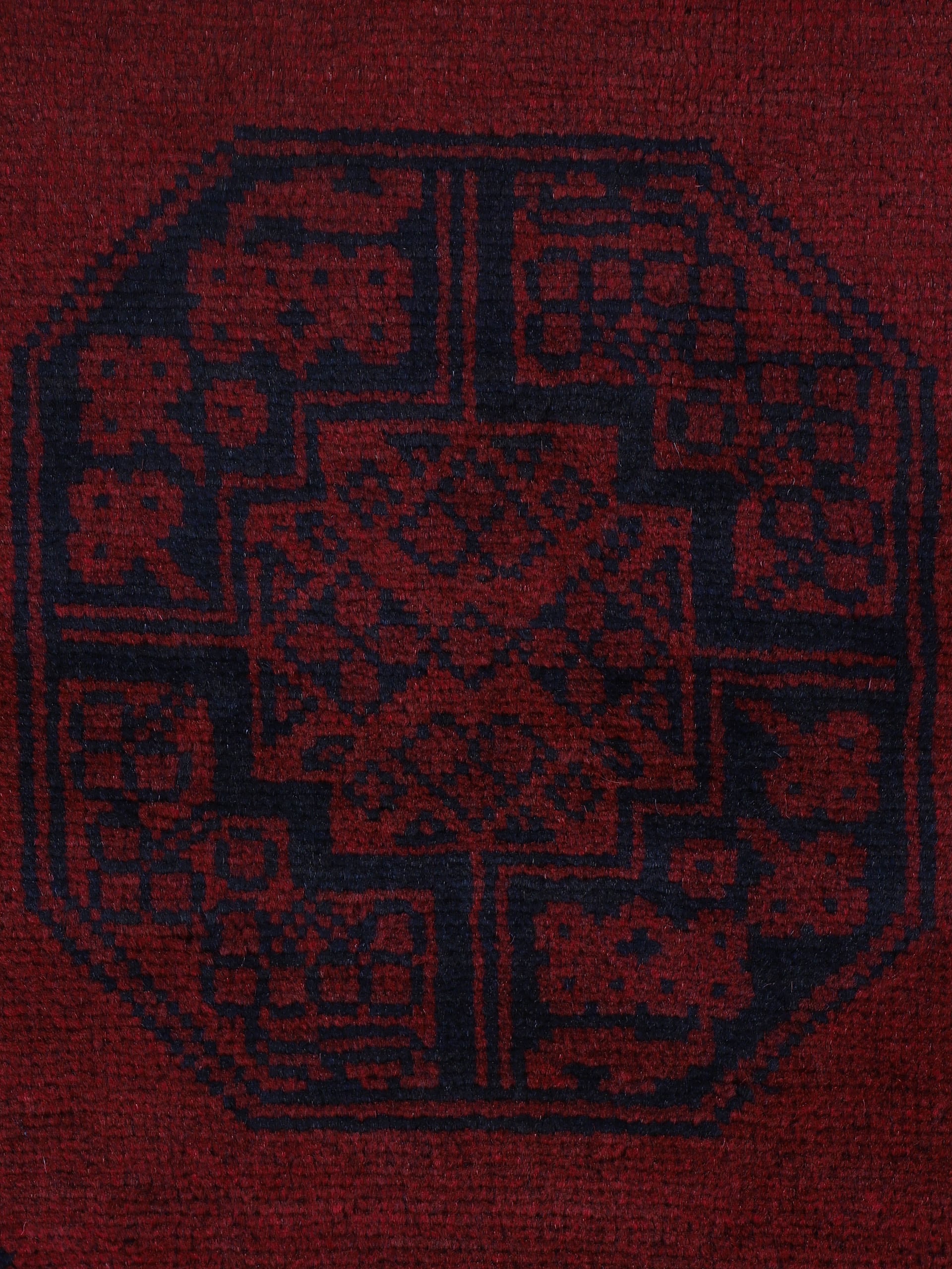 Woven Arts Orientteppich »Afghan Akhche«, rechteckig, handgeknüpft, reine Wolle für ein warmes Raumklima