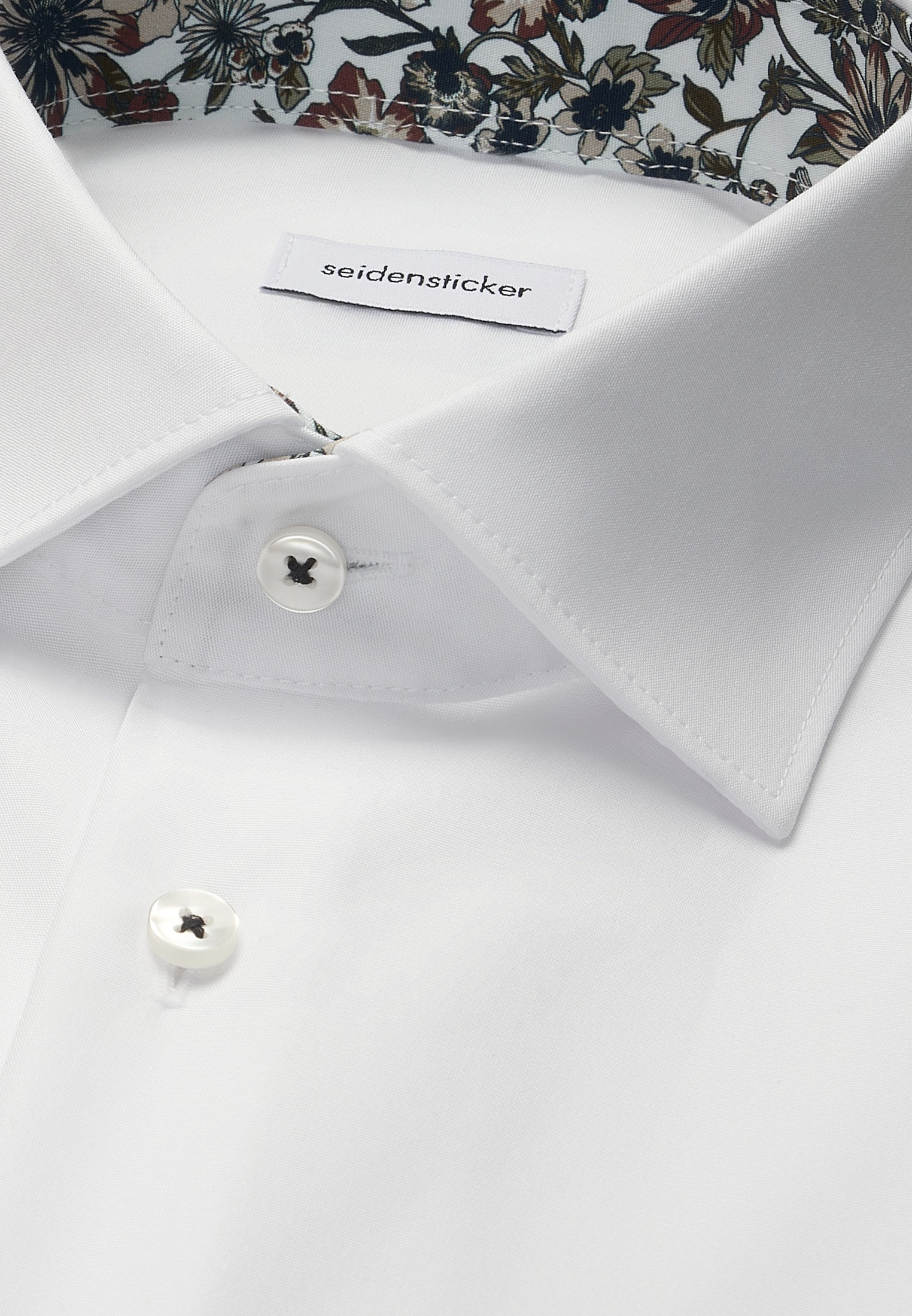 seidensticker Businesshemd »Schwarze Rose« Regular 1/1 Kentkragen Uni