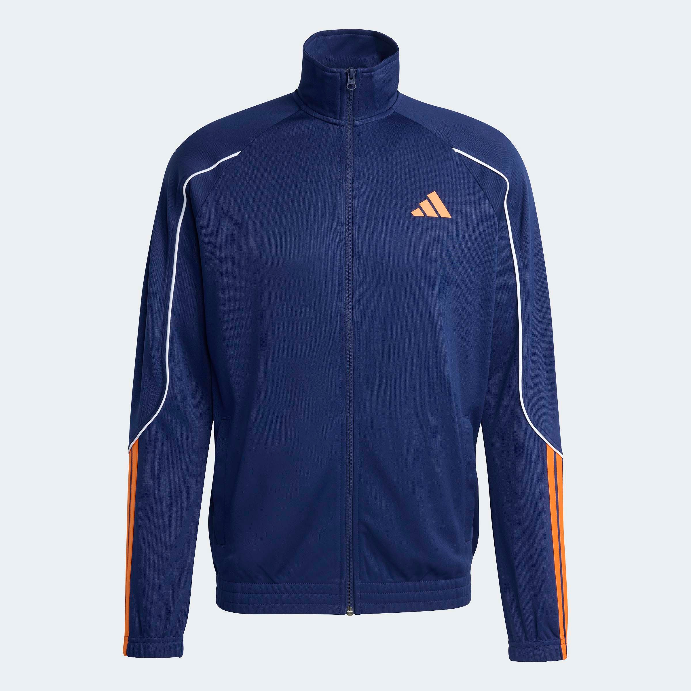 adidas Sportswear Trainingsanzug »STADIUM 3-STREIFEN« 2 tlg. zweiteiliges Set aus Jacke und Hose, aus leichtem Polyester