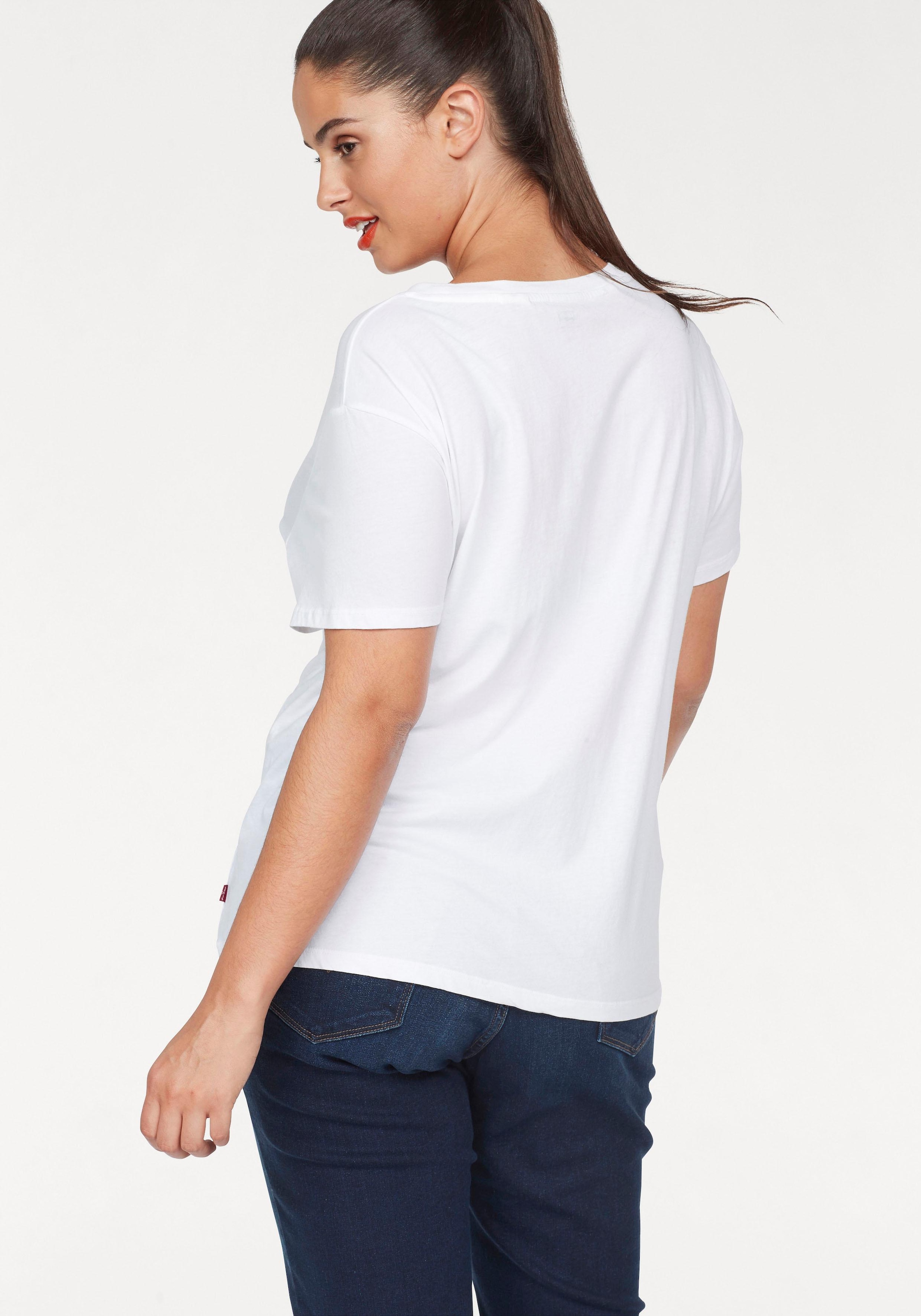 Levi's® Plus T-Shirt »Perfect Tee«, mit Batwing-Logo