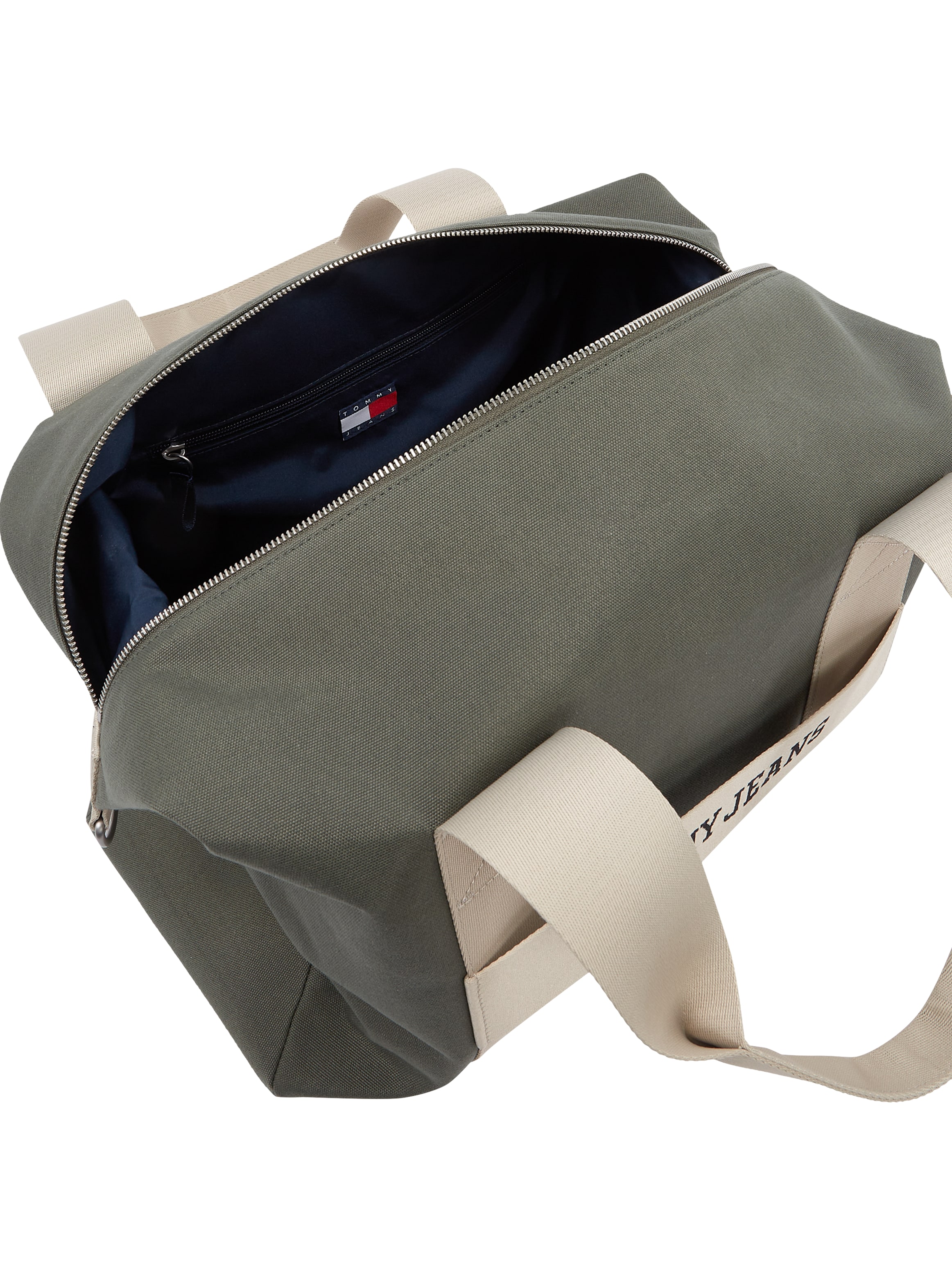 Tommy Jeans Weekender »TJM RETRO COOL DUFFLE«, Unisex Umhängetasche, Henkeltasche, Schultertasche mit Kontrastbesatz