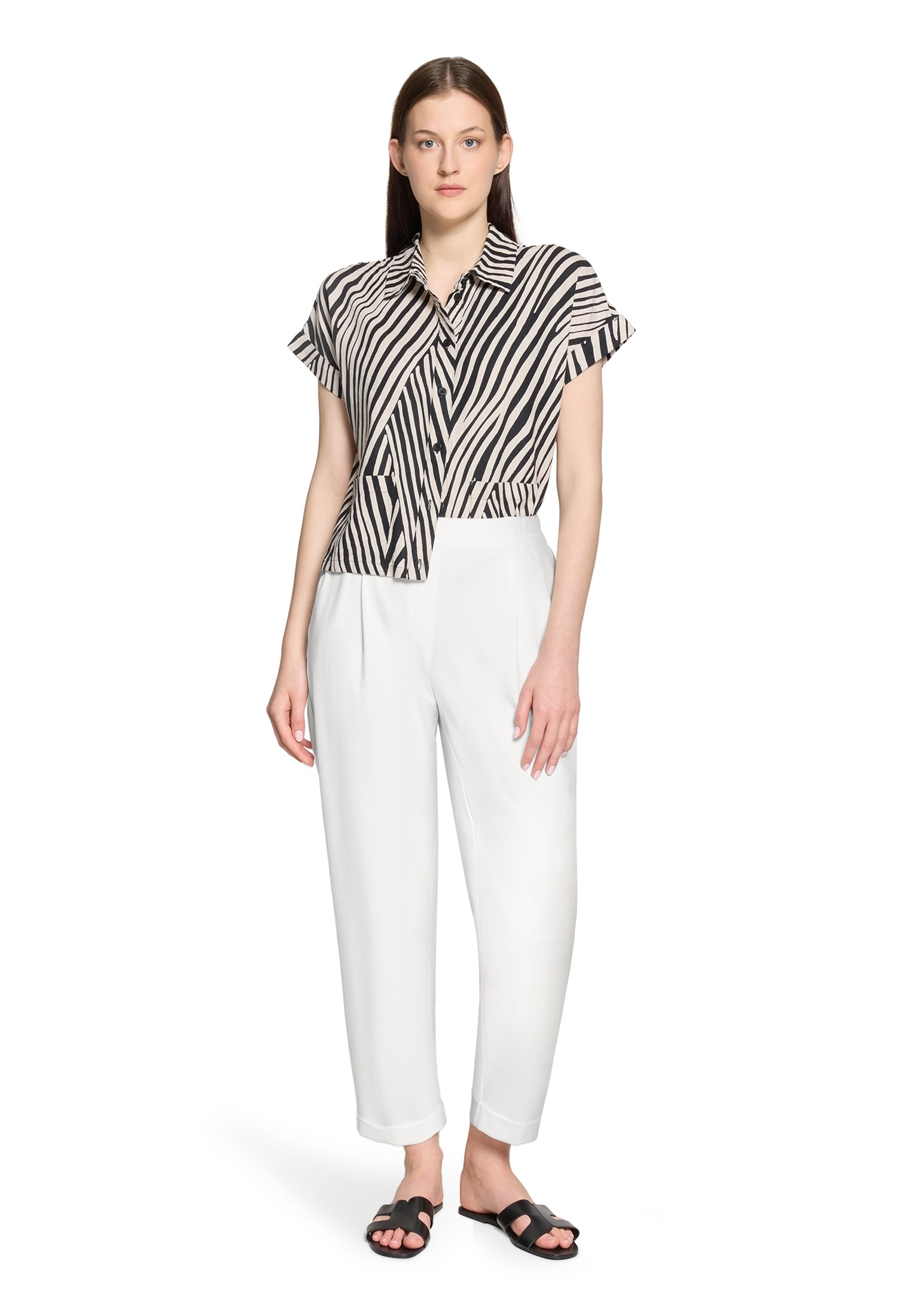 Betty Barclay Klassische Bluse »Leinenbluse mit Kragen«