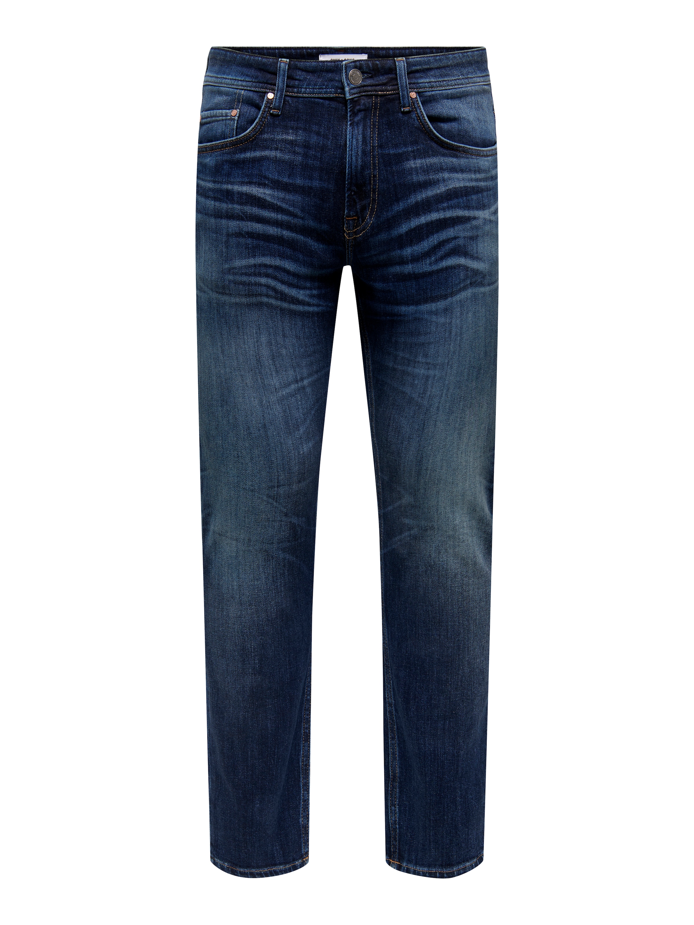 ONLY & SONS Straight-Jeans »ONSWEFT REG. MBD 5094 TAI DNM NOOS« im 4-Pocket-Style