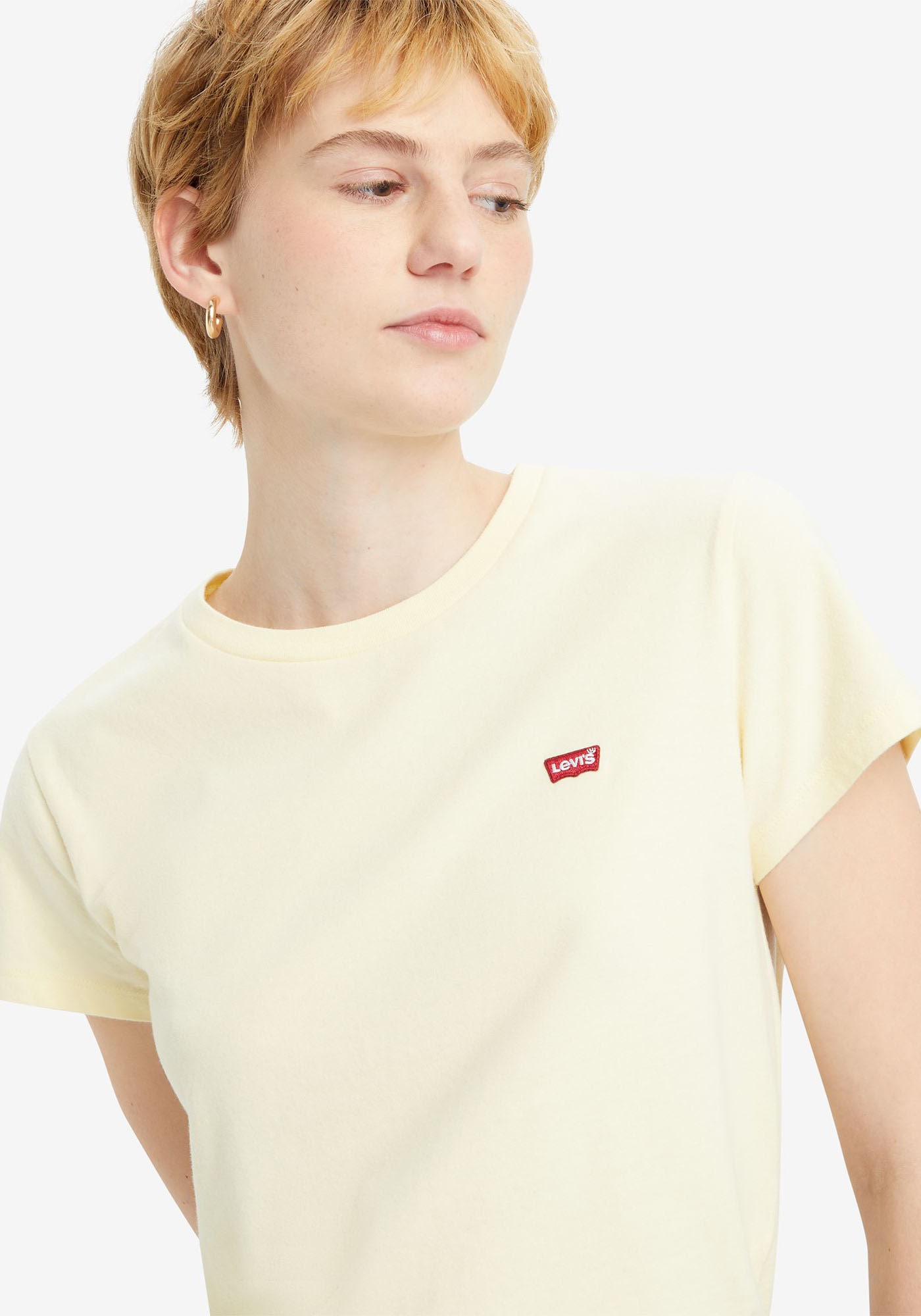Levi's® T-Shirt »TEE Minilogo«, mit kleiner Logostickerei