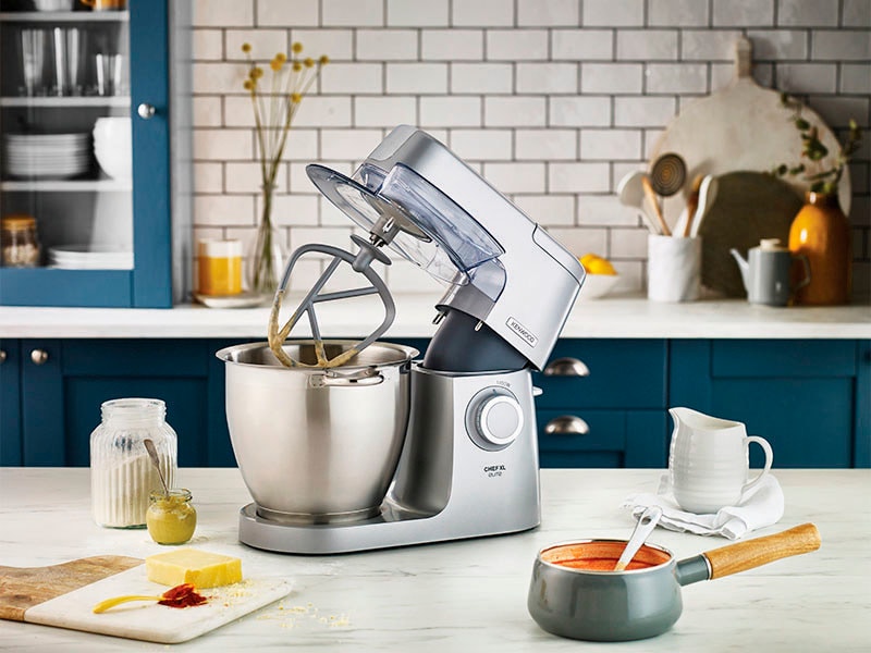 KENWOOD Küchenmaschinenschüssel »Chef XL Elite Edelstahl-Rührschüssel KAT621SS«, aus Edelstahl, Geeignet für alle Chef XL Elite Küchenmaschinen der KVL6000 Serie