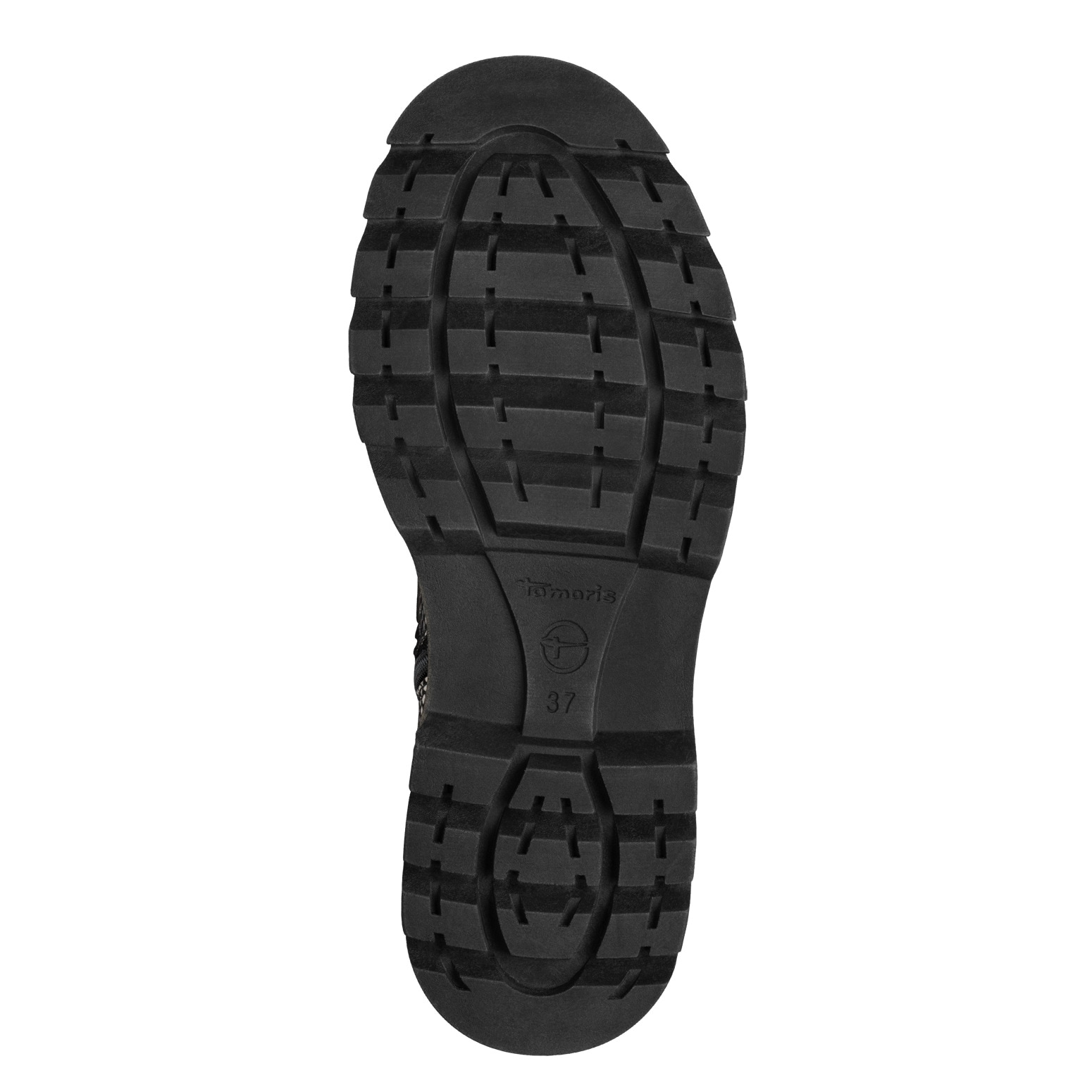 Tamaris Schnürstiefelette, Blockabsatz, Schnürboots mit trendiger Prägung