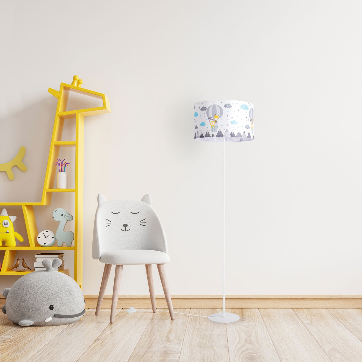 Paco Home Stehlampe »Cosmo 343«, 1 flammig-flammig, Lampe Kinderzimmer  Kinderlampe Babyzimmer E27 Heißluftballon Tiere bestellen im OTTO Online  Shop