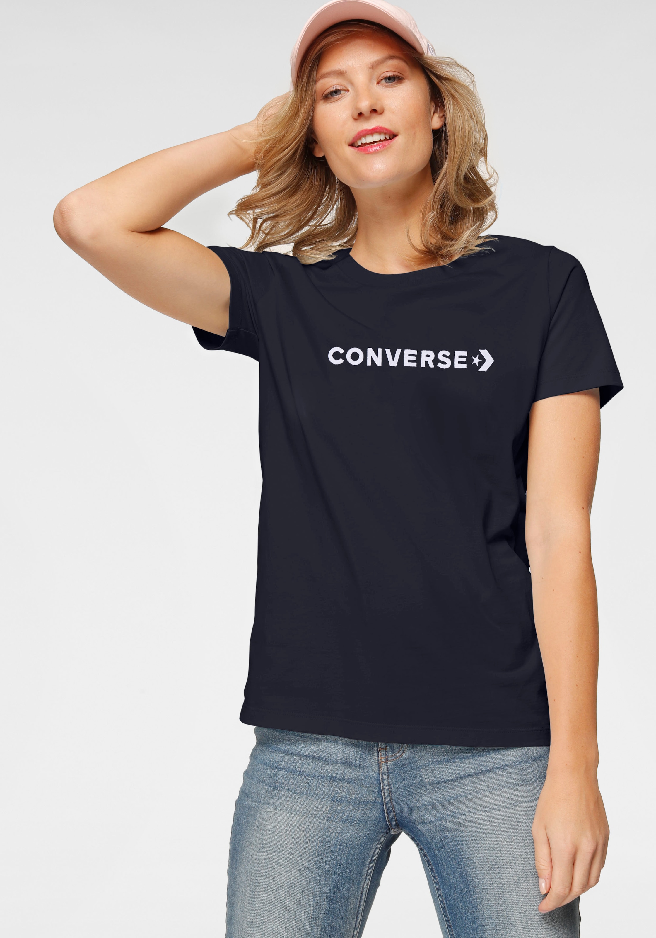 Converse T-Shirt »OS WORDMARK TEE« kaufen bei OTTO | Sport-T-Shirts