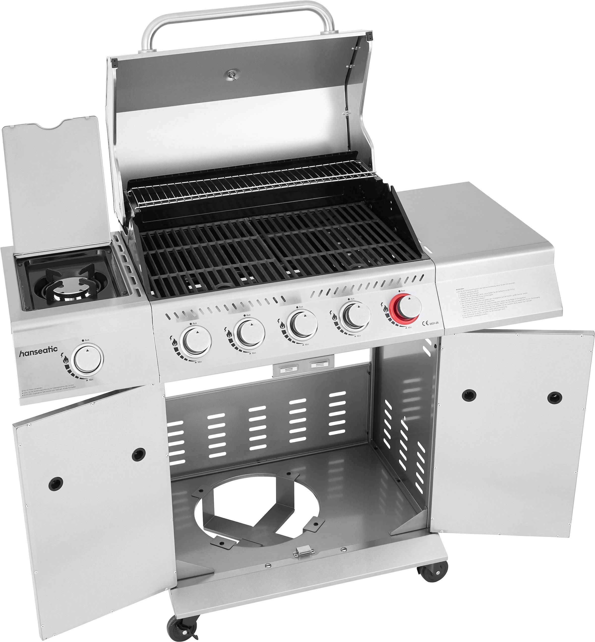 Hanseatic Gasgrill »Richland« inkl. 3 Jahre Herstellergarantie