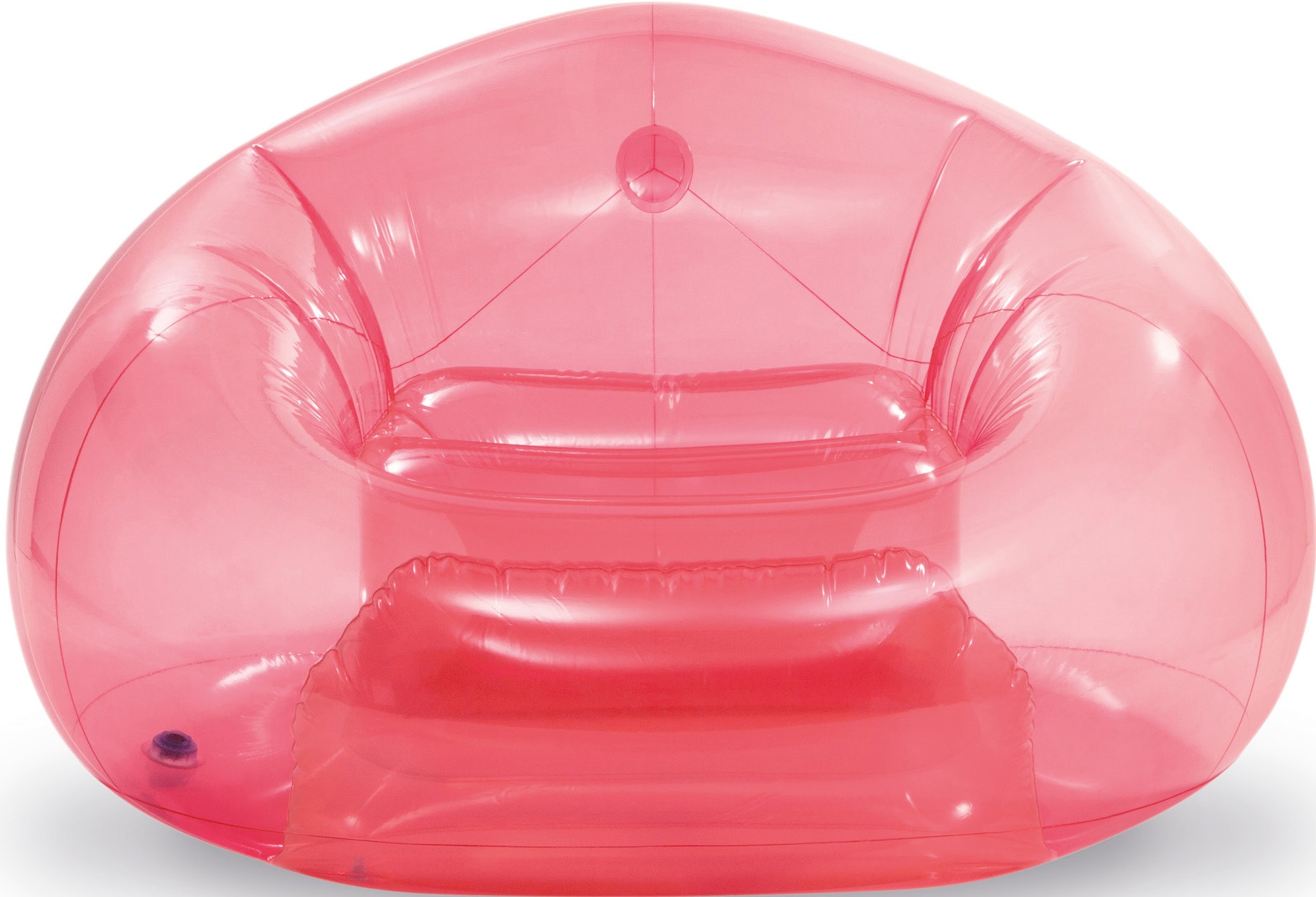 Intex Luftsessel »TRANSPARENT BEANLESS BAG CHAIR«