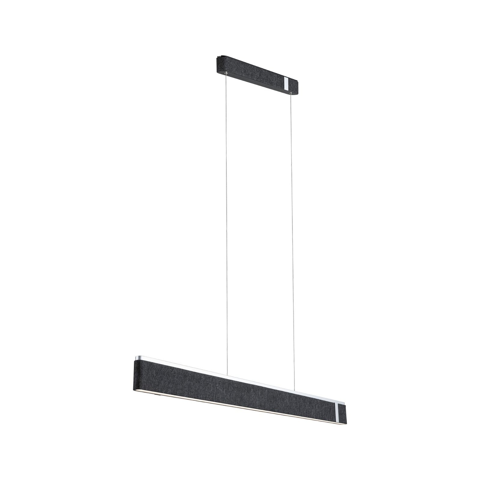 Paulmann LED Pendelleuchte »Jagun 2700K 2000lm 26W Anthrazit«, 1 flammig, 3-Step-Dim