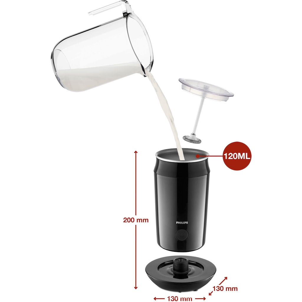 Philips Senseo Milchaufschäumer »Milk Twister CA6500/60«, 500 W, Induktion