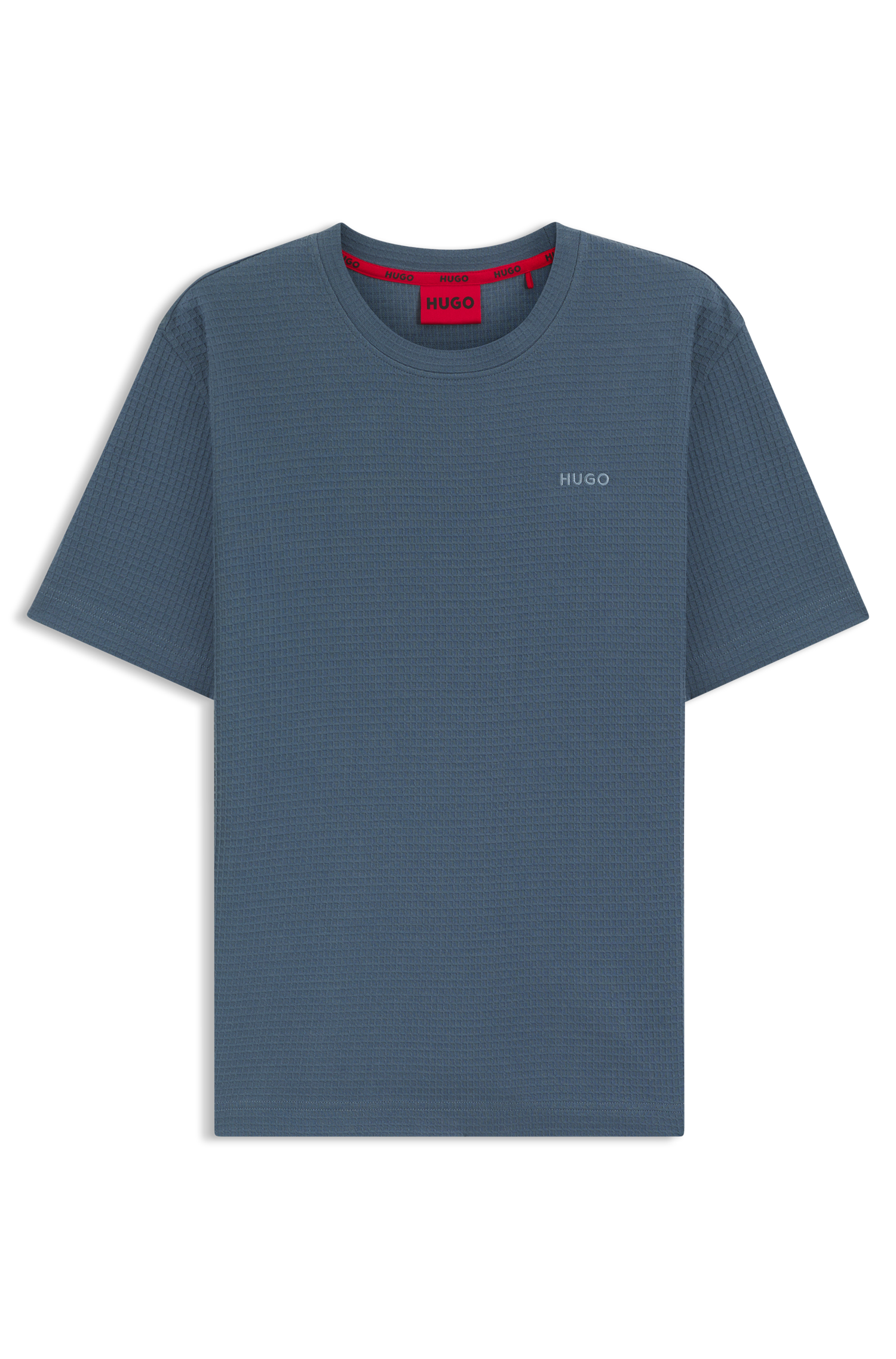 HUGO Underwear T-Shirt »,Austin T-Shirt« Waffelstruktur und Logo-Stickerei