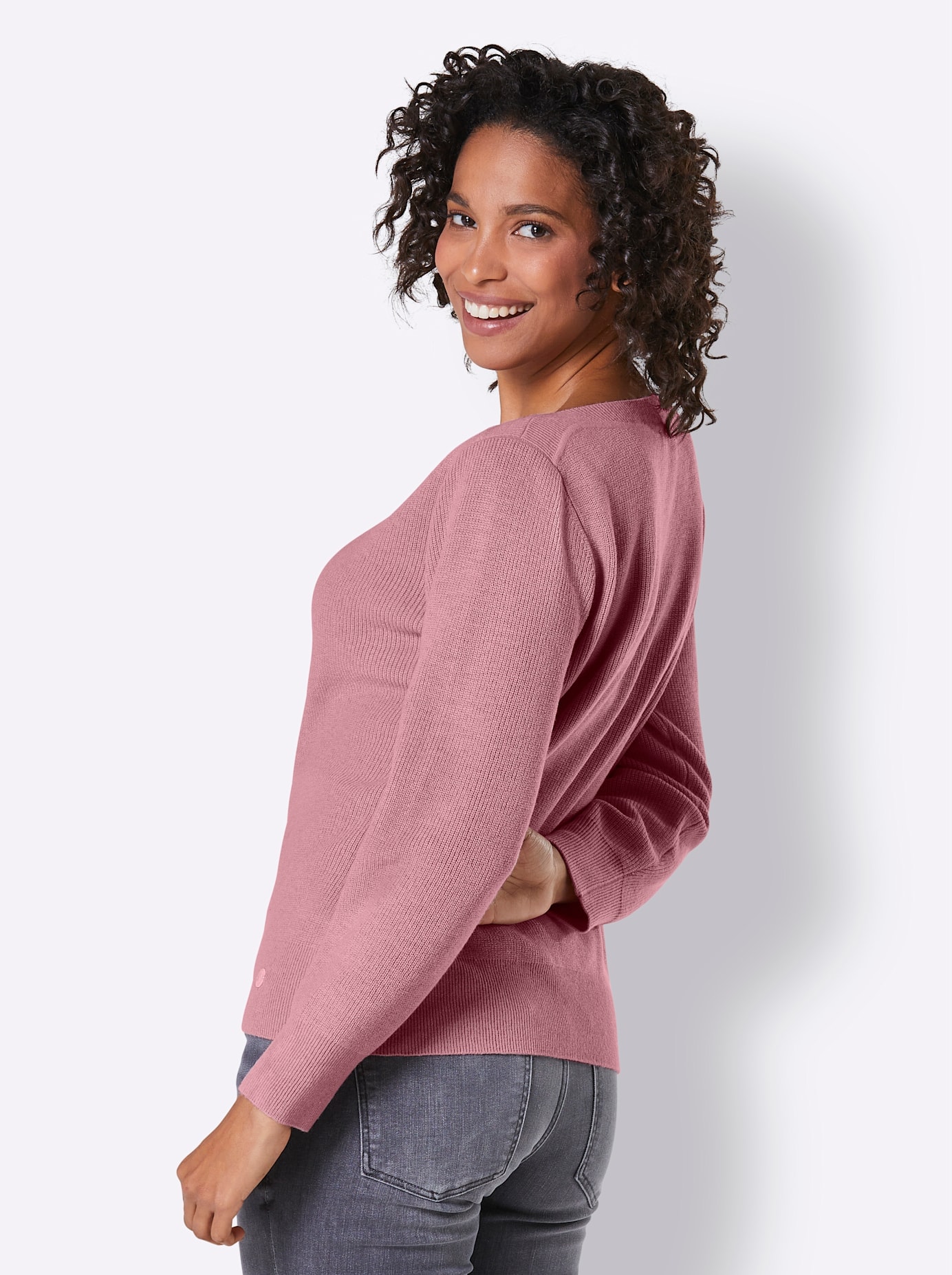 CREATION L PREMIUM Strickpullover »Merino-Seiden-Pullover«