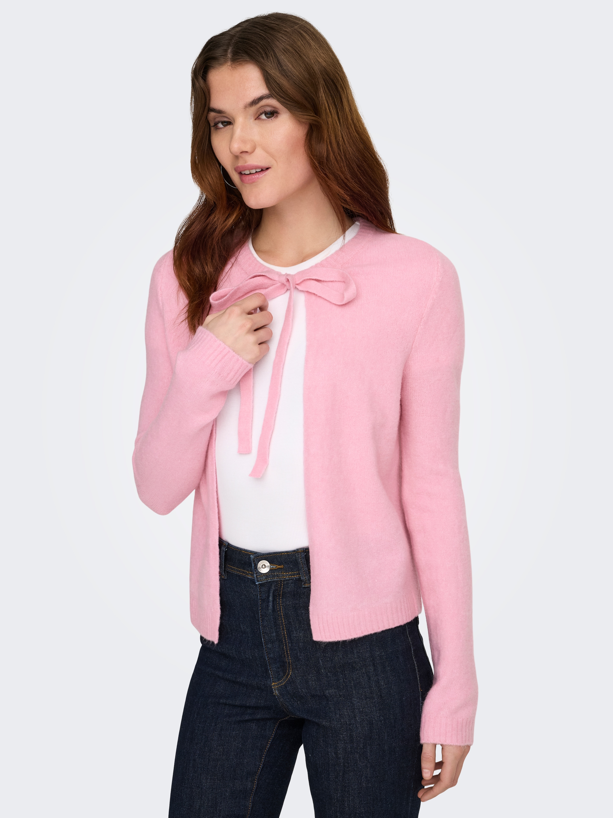 ONLY Strickjacke »ONLJESSIE LS ONE STRING CARDIGA KNT«