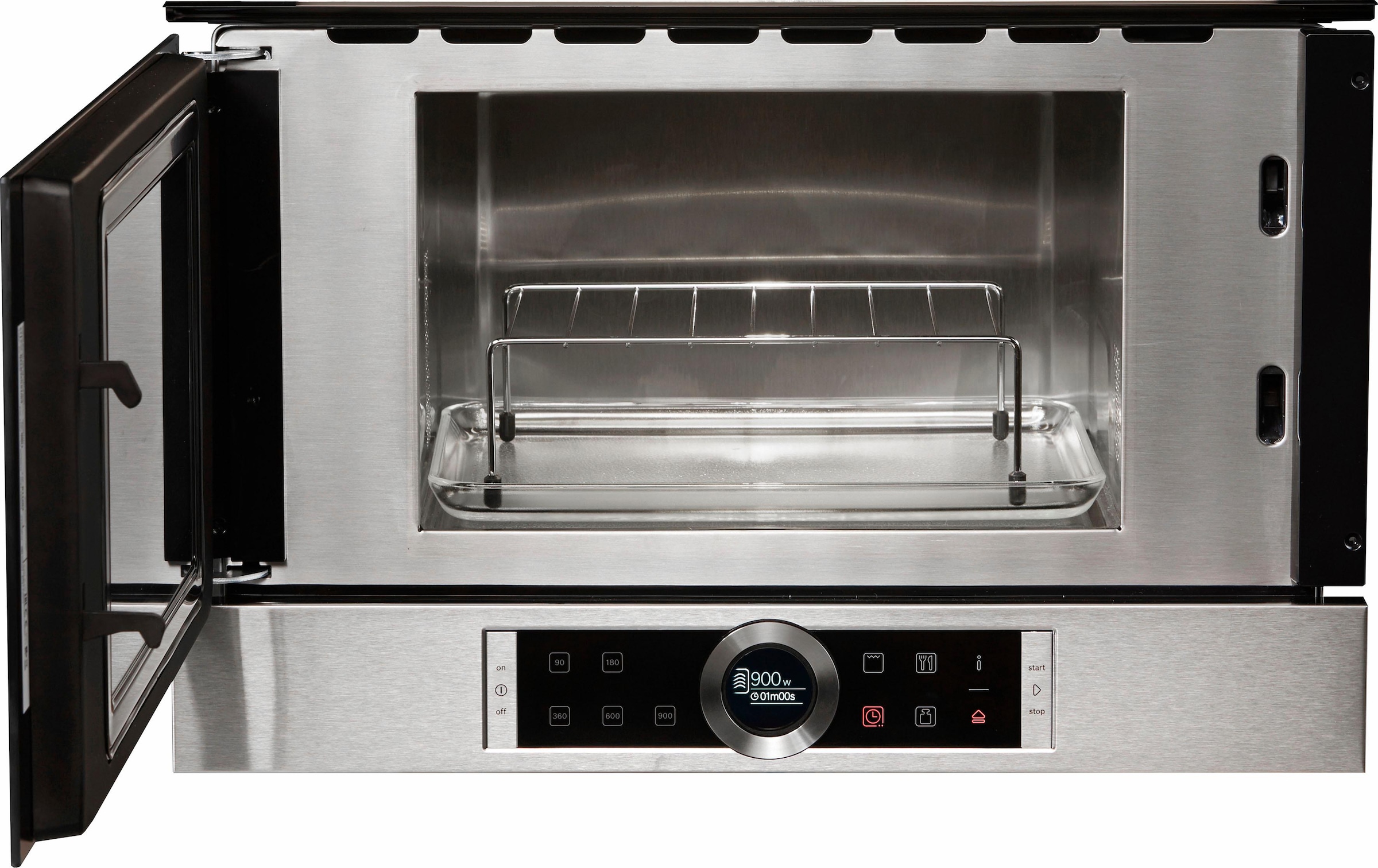 BOSCH Einbau-Mikrowelle »BEL634GS1«, Grill-Mikrowelle, 1260 W
