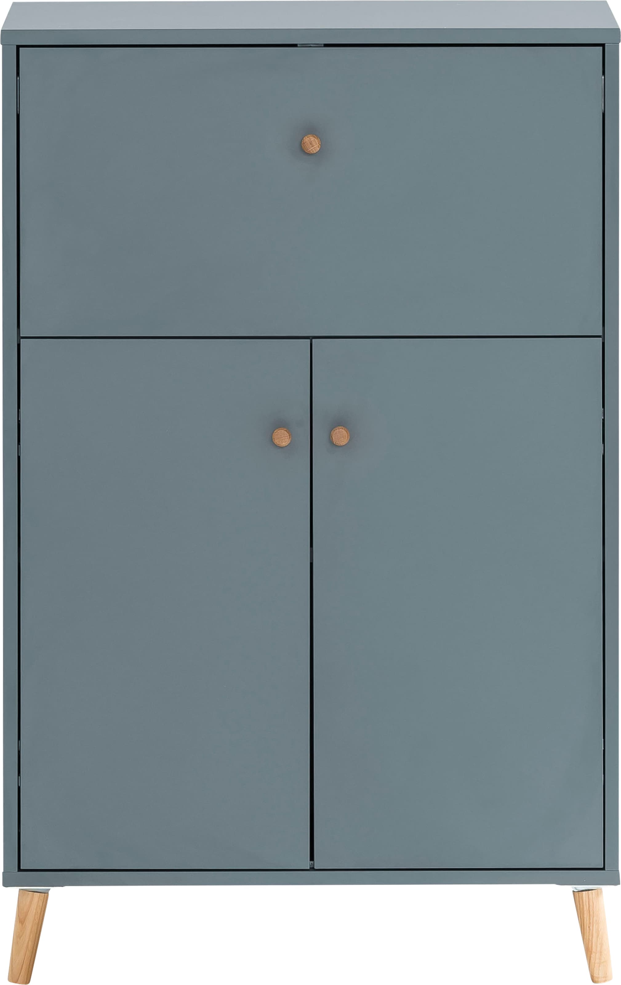 Schildmeyer Schreibtisch »Serie 500«, Breite 65,2 cm, Sekretär Aktenschrank mit ausklappbarer Schreibplatte
