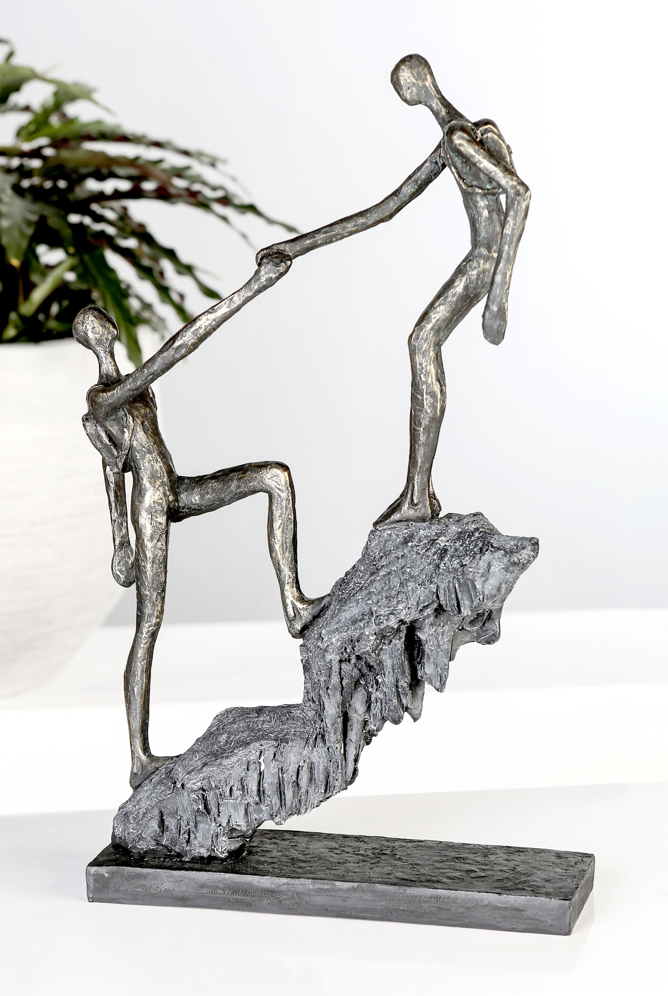 Casablanca by Gilde Polyresin bestellen online St.), bronzefarben/grau«, bei »Skulptur (1 Ankunft, Dekofigur bronzefarben/grau, OTTO