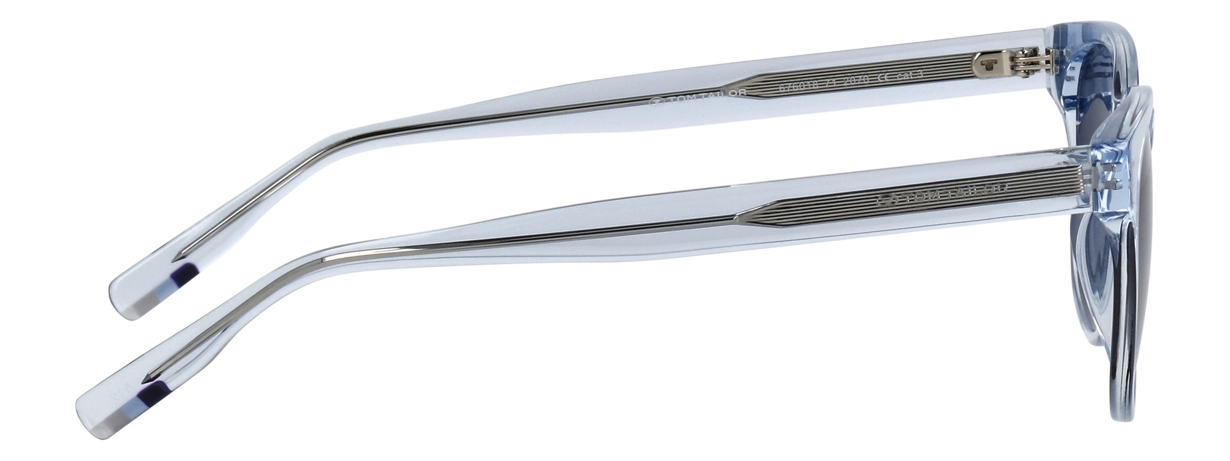 TOM TAILOR Sonnenbrille »Modell 676018« Form Karree/Soft, Logoschriftzug auf Bügel, Kunststofffassung