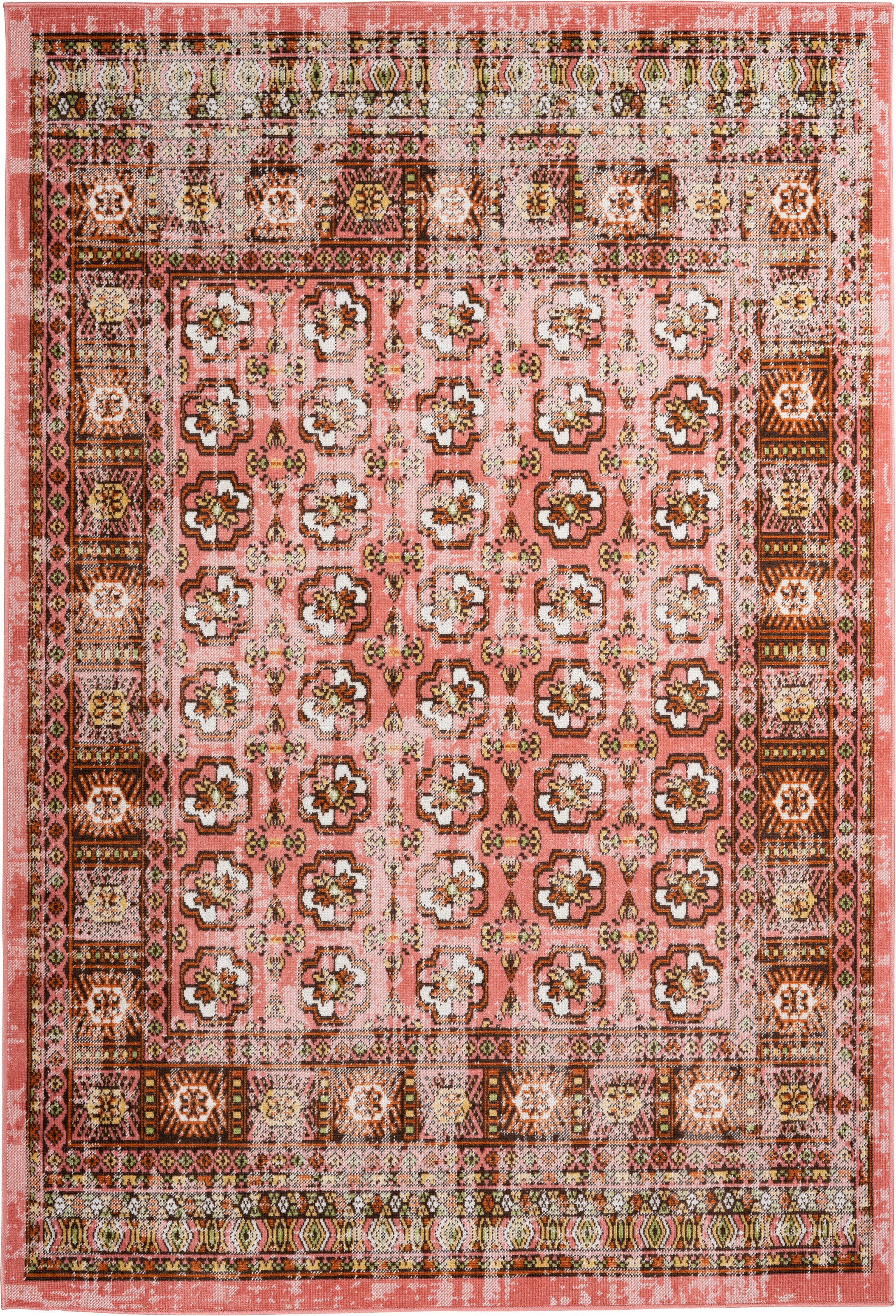 me gusta Teppich »Ariya 625«, rechteckig, 6 mm Höhe, Flachflor, gekettelt, Wohnzimmer