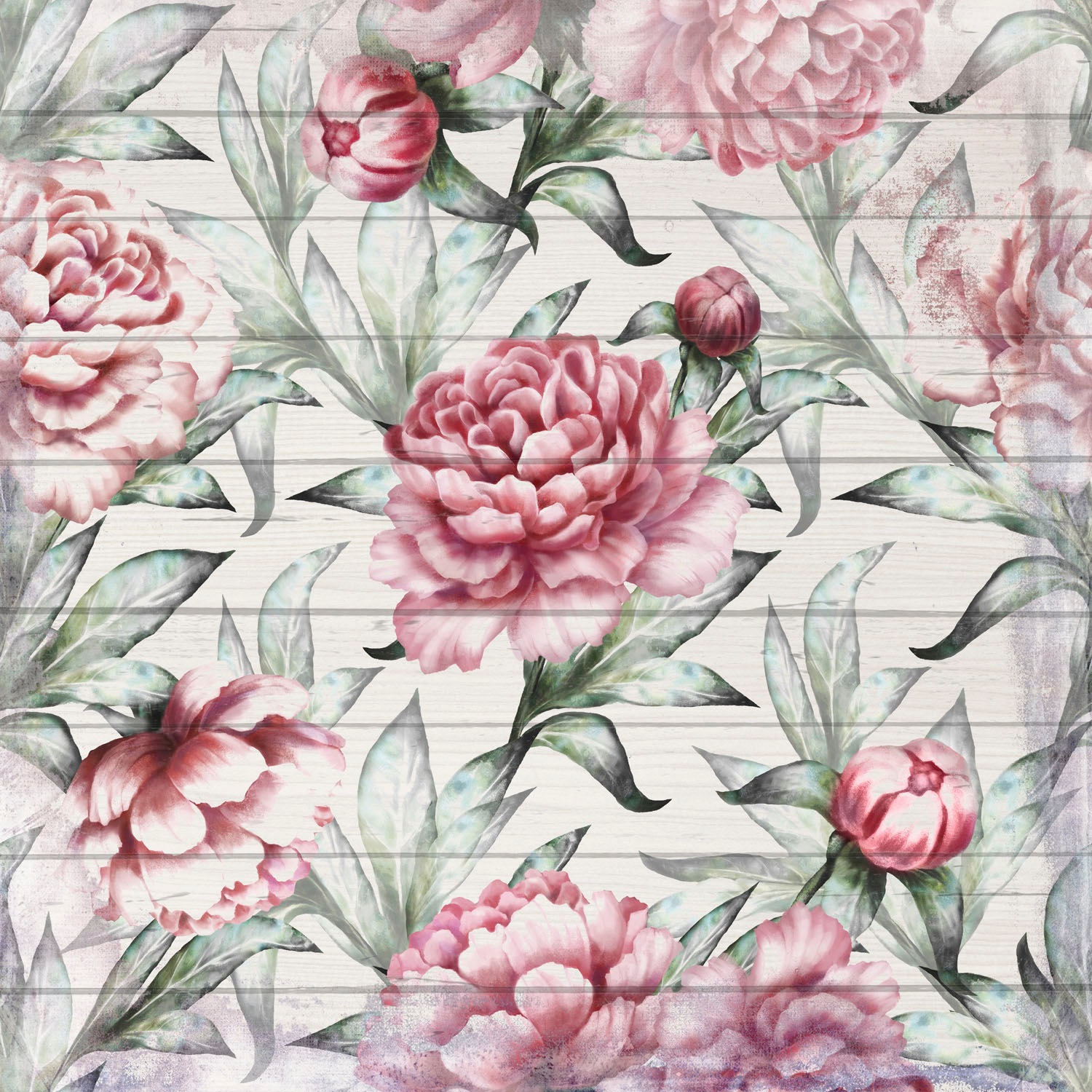 queence Holzbild »Henriette«, Blumen, (1 St.)