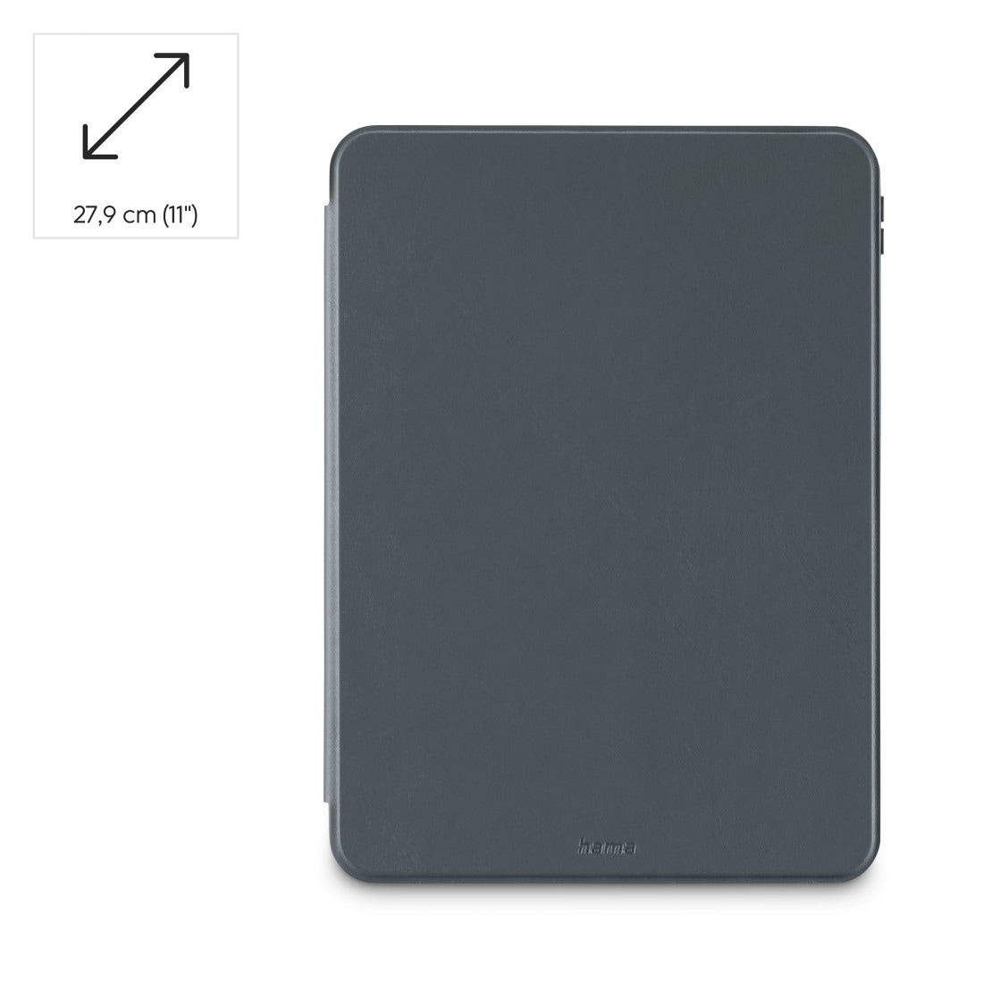 Hama Tablettasche »Tabletschutzhülle für Apple iPad Pro 11" (2024), Grau«, mit Standfunktion, Deckel abnehmbar