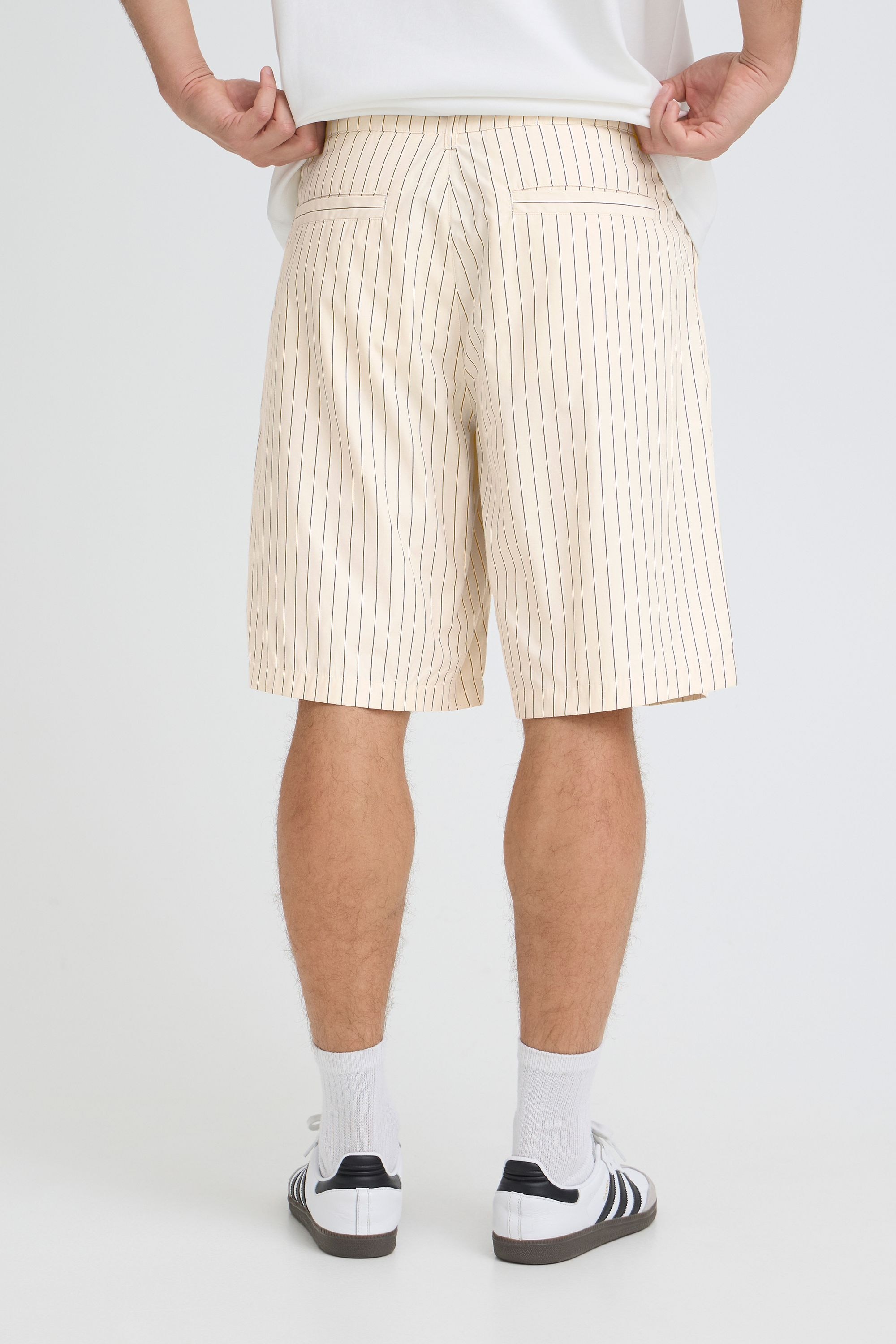!Solid Chinoshorts »Chinoshorts SDAlann Striped Pleated«