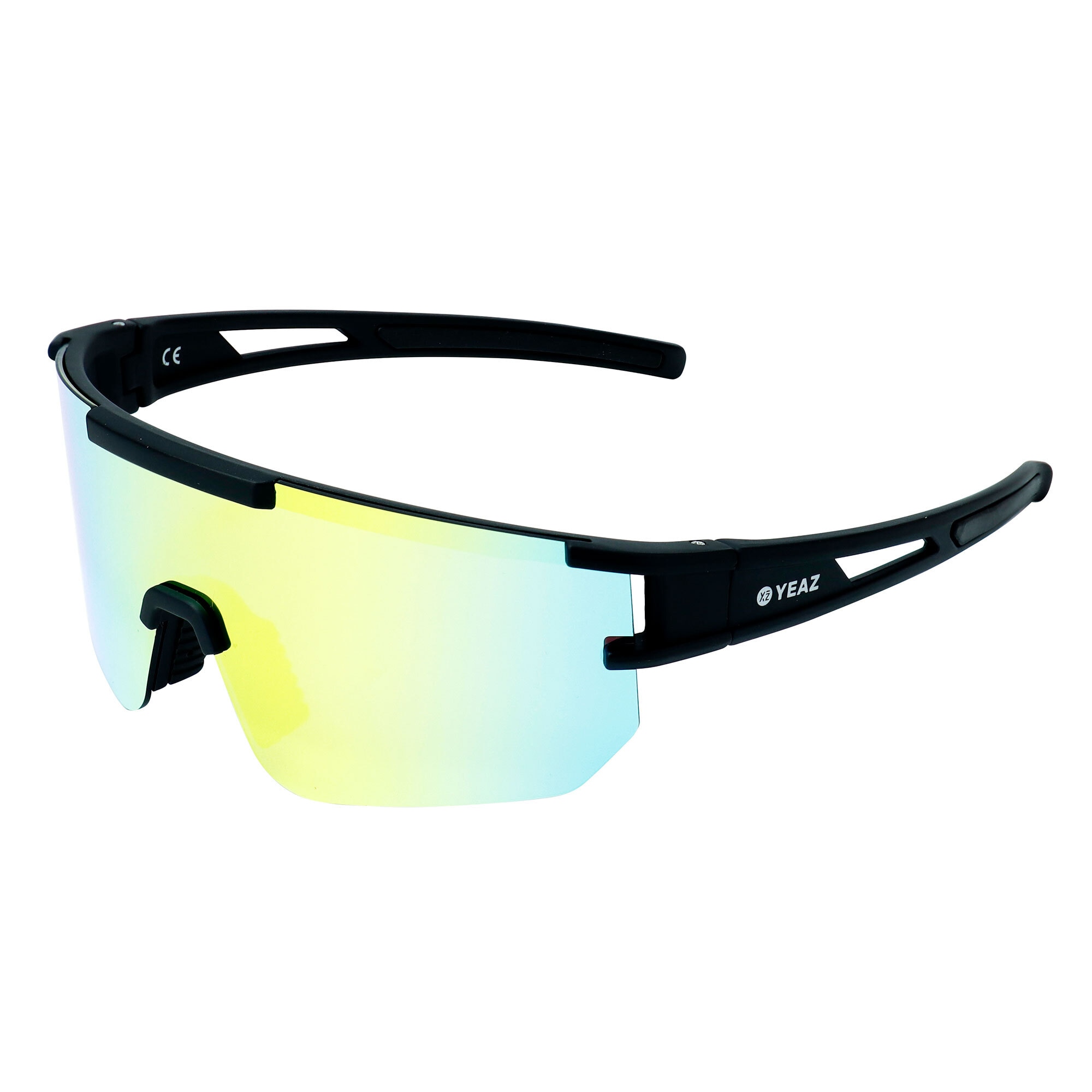 Sonnenbrille »Sport-Sonnenbrille Black/Golden Green SUNSPARK«