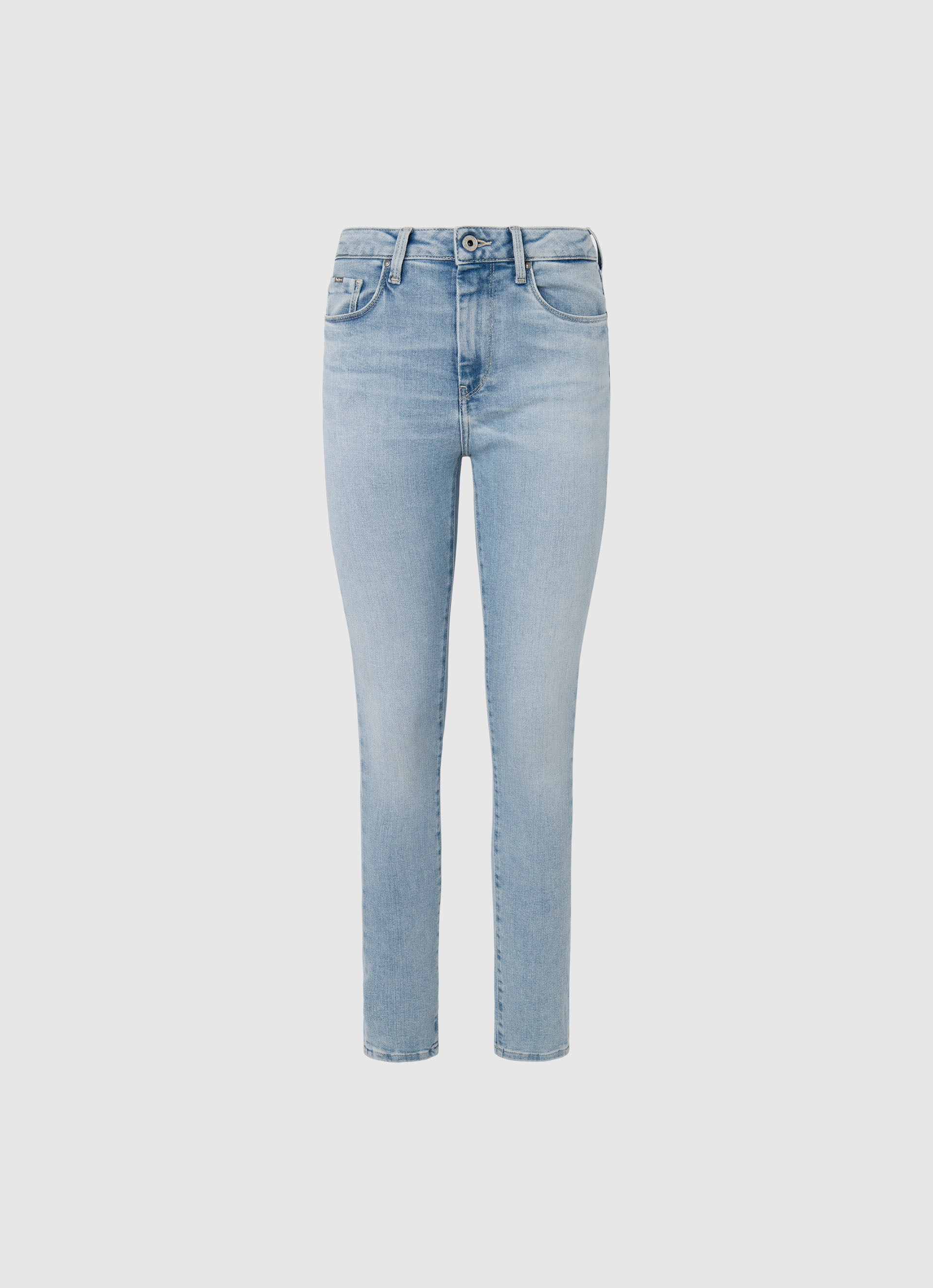 Pepe Jeans Skinny-fit-Jeans, in Used-Optik