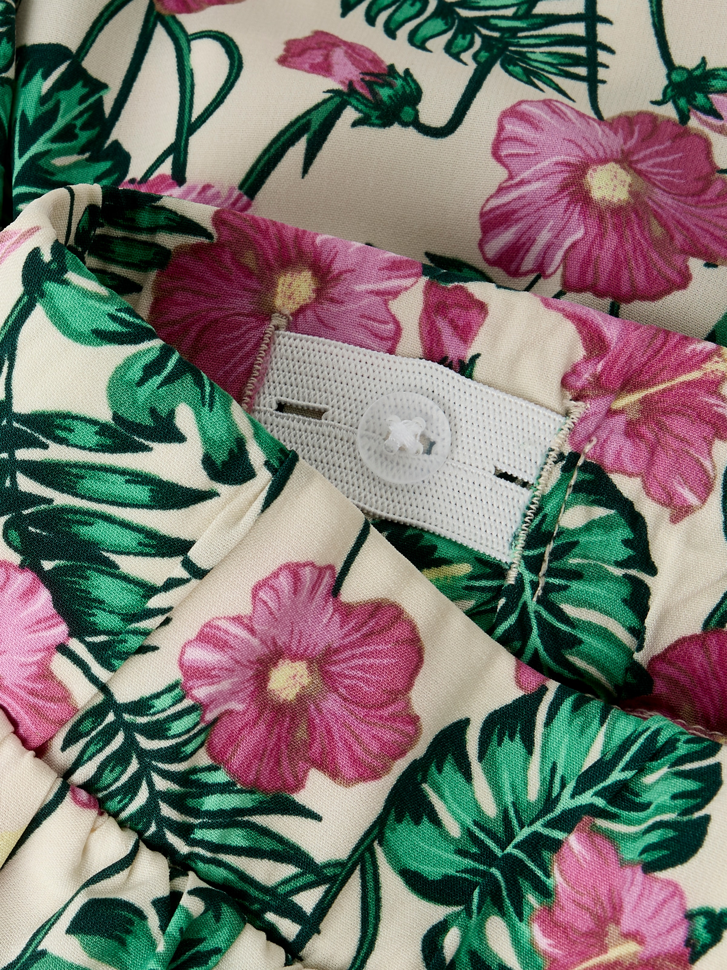 Name It Volantrock »NKFVINAYA SKIRT FFF NOOS« Kunstfaser, Stretch, Allover Druck