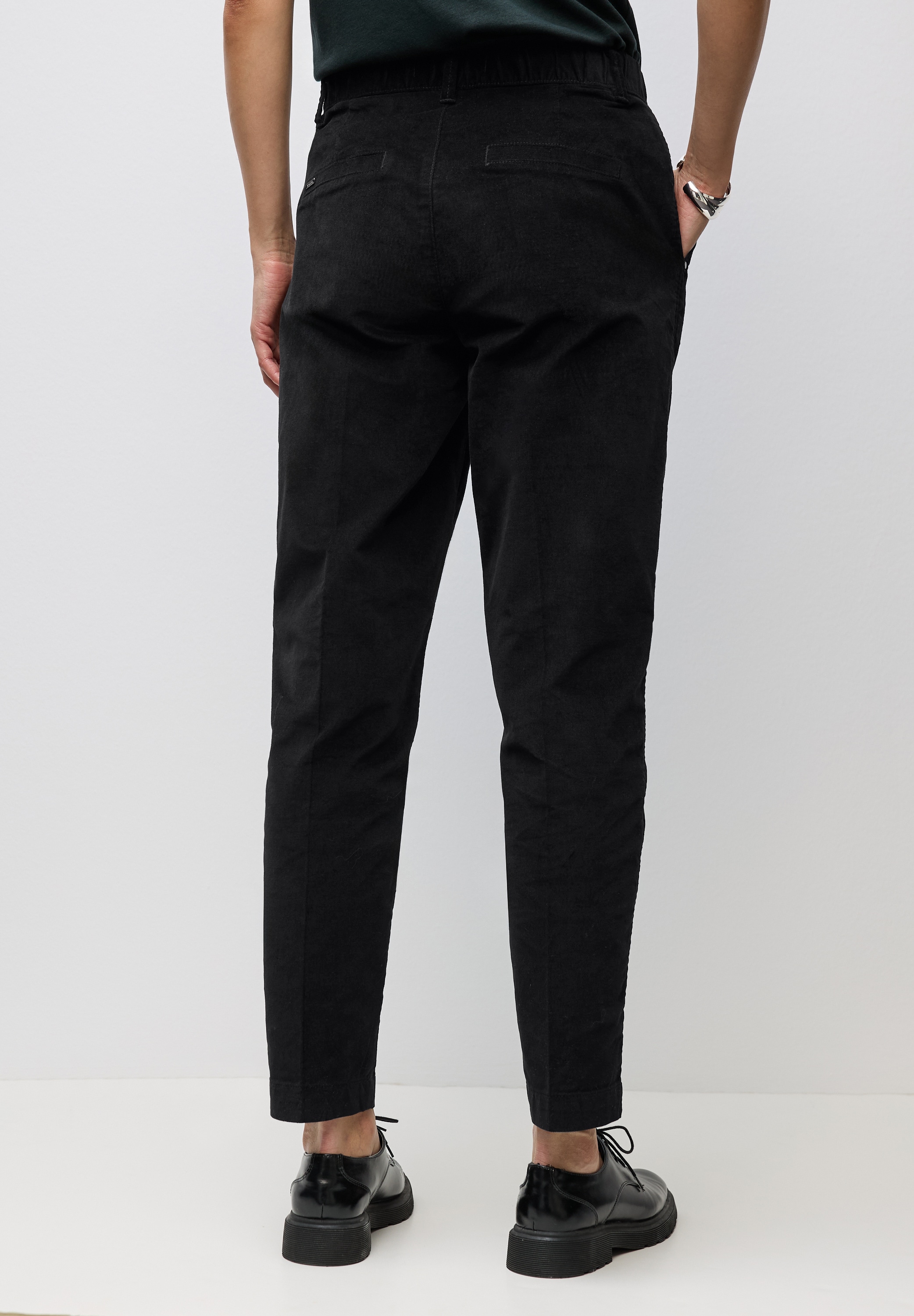 STREET ONE Chinohose »Velvet«, mit Taschen