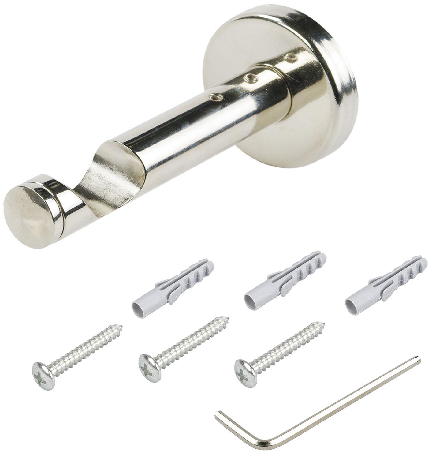 Liedeco Gardinenstange »CELEBATLA02SG«, 1 läufig-läufig, Fixmaß, 1-läufig im Fixmaß Ø 20 mm