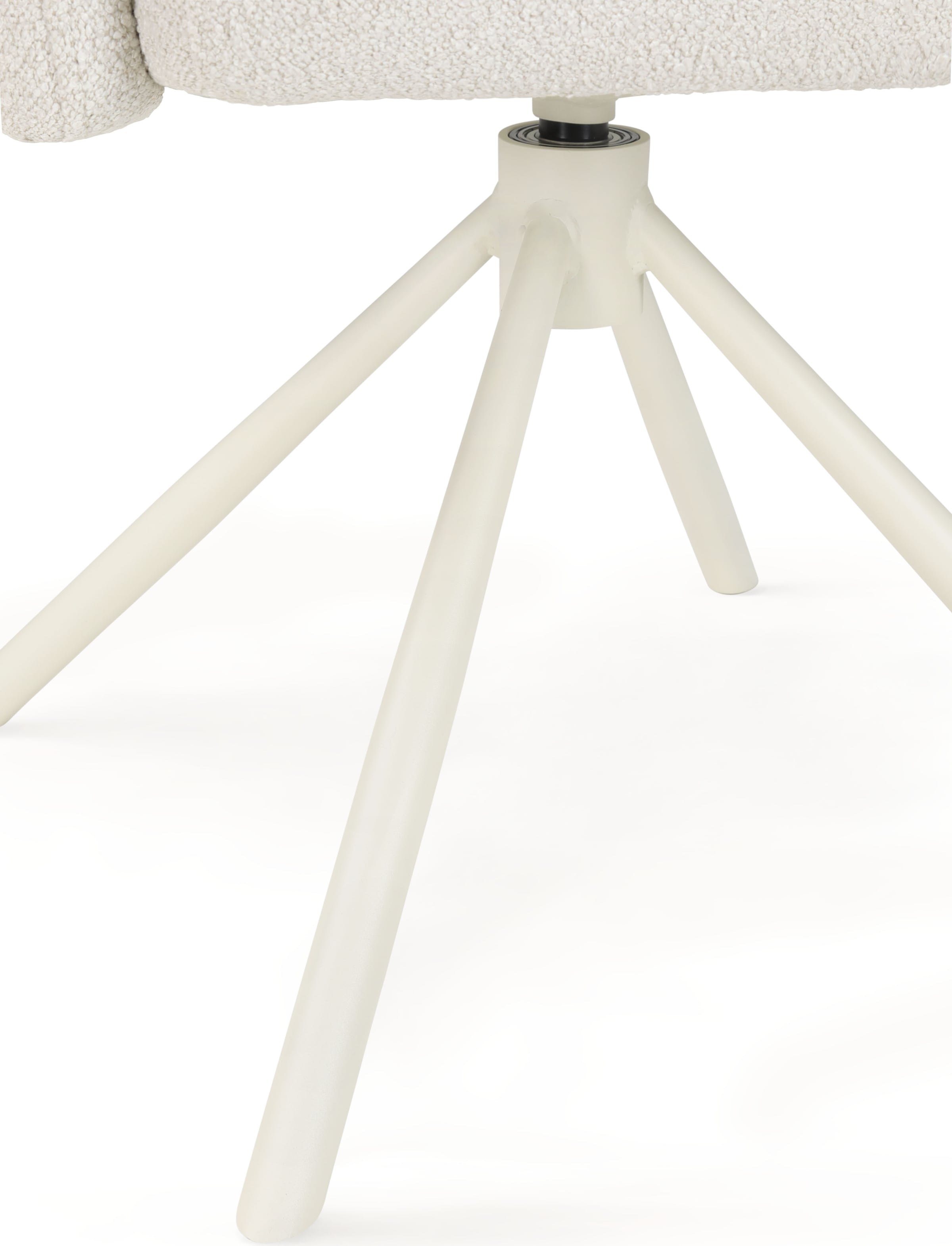 TOM TAILOR HOME Armlehnstuhl »PEBBLE ARMCHAIR«, (Set), 2 St., Webstoff Bouclé, Esszimmerstuhl, mit Armlehnen, 4-Fußgestell, 140 kg belastbar, drehbar