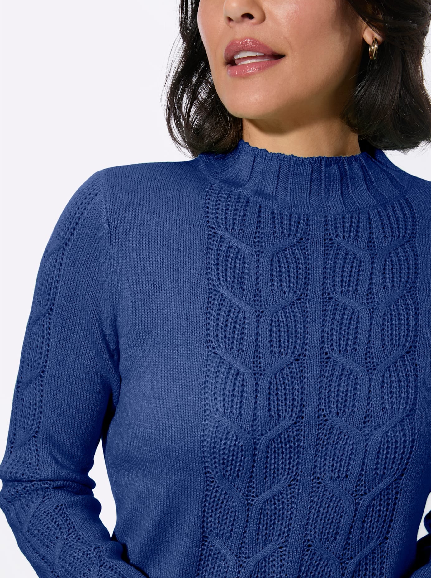 Casual Looks Stehkragenpullover »Stehkragen-Pullover«