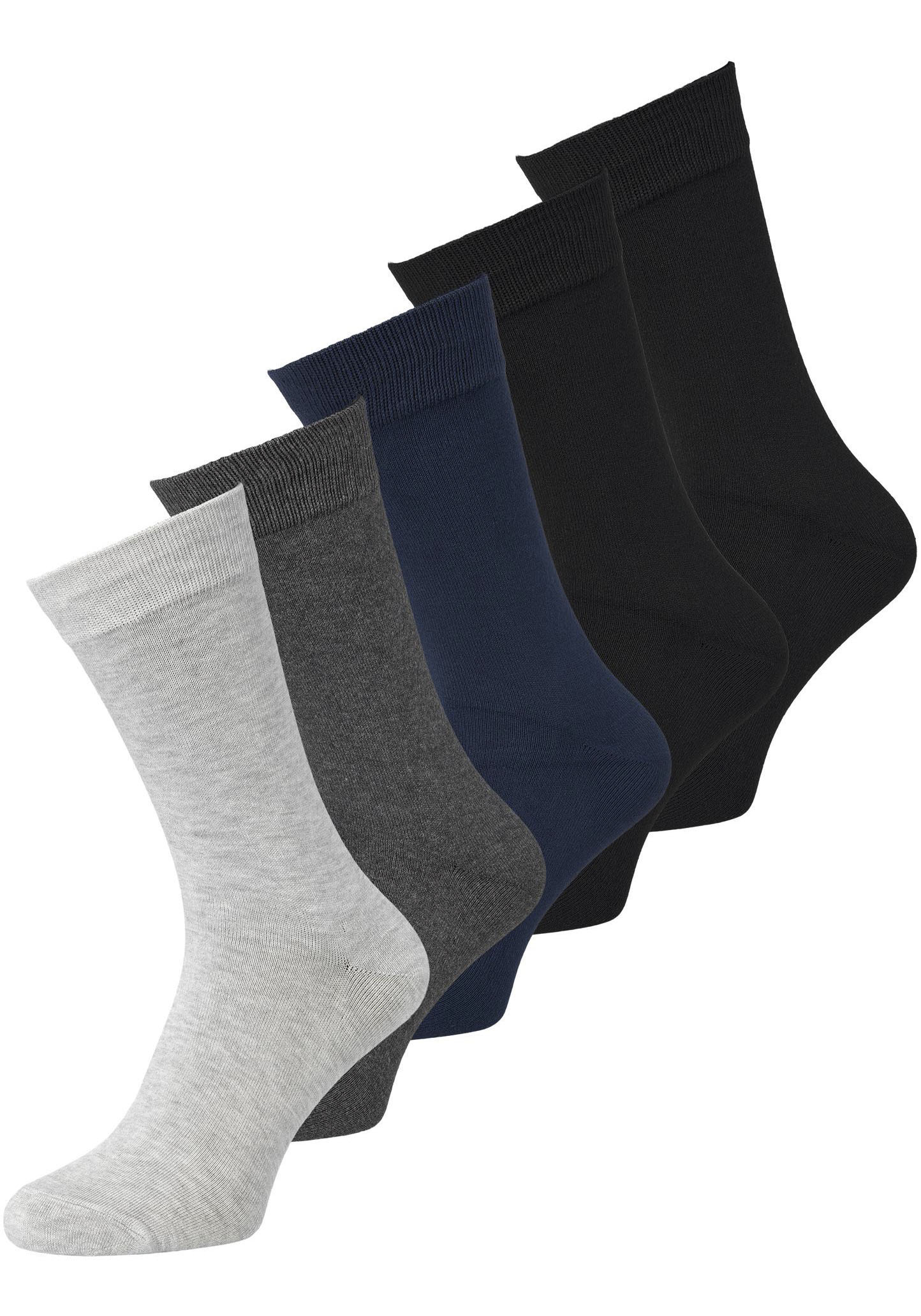Jack & Jones Basicsocken »JACBASIC BAMBOO SOCK 5 PACK NOOS« Packung, 5 Stk. tlg. in schwarz