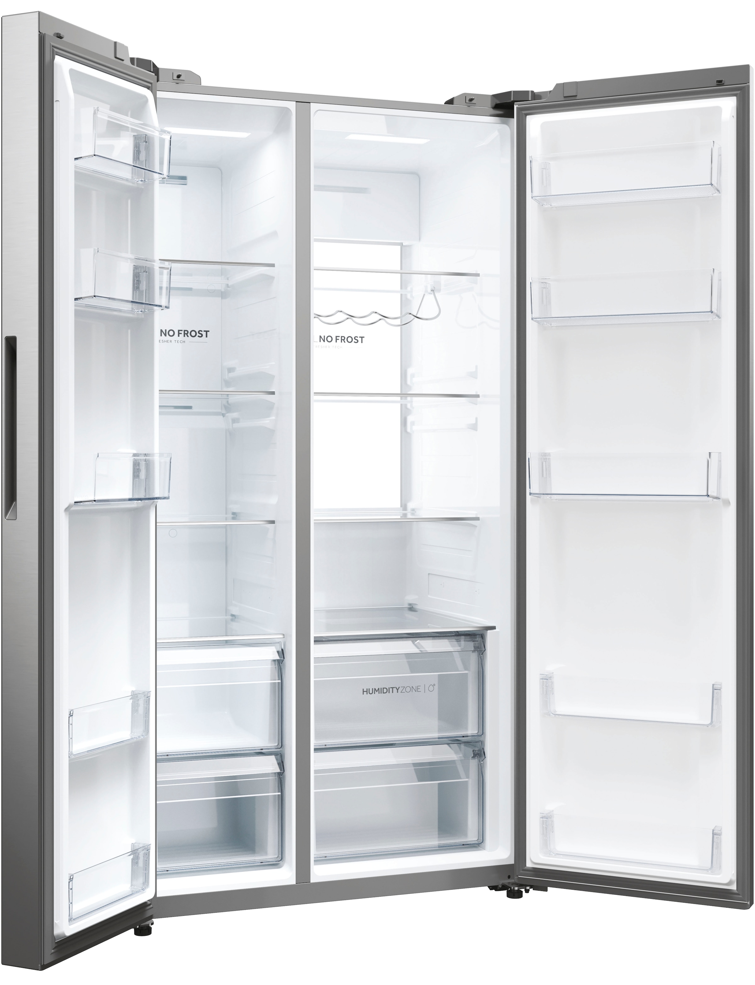 Haier Side-by-Side SBS Series 7 »HSW79F18ANMM«, XXL-Kapazität: Über 600 Liter Fassungsvermögen