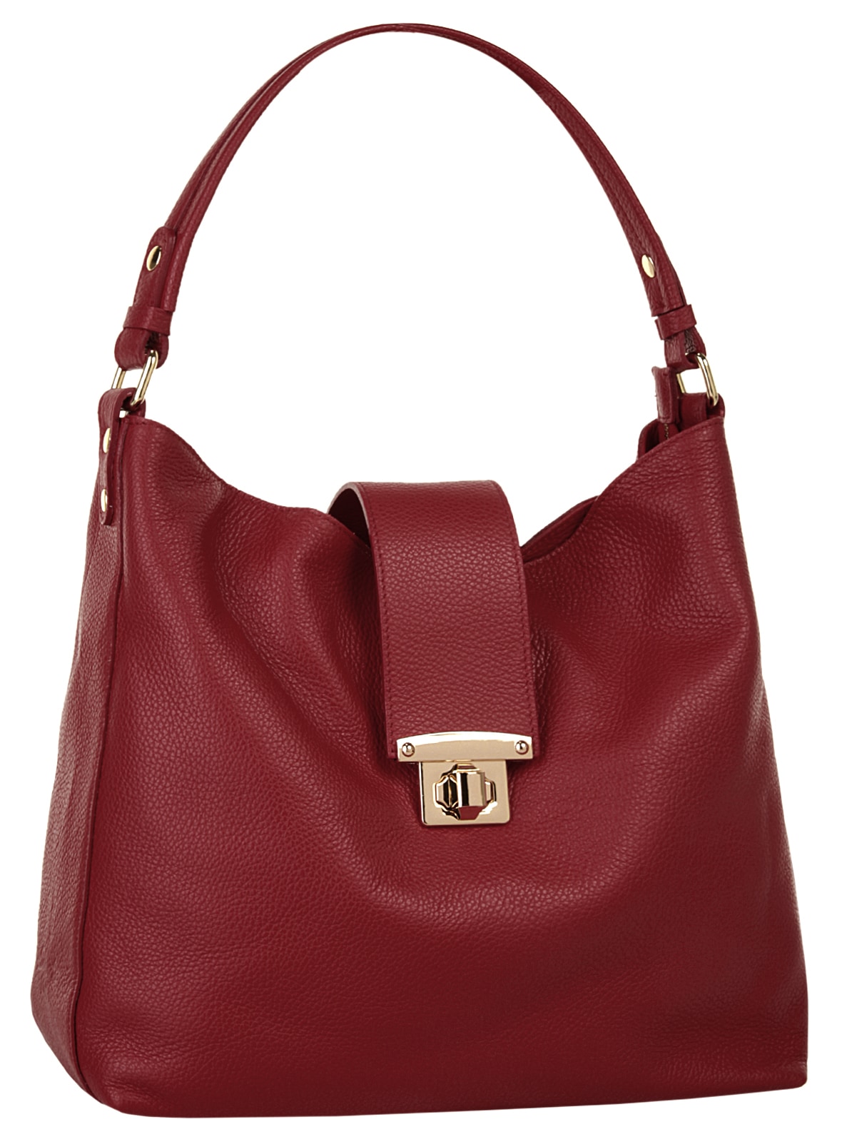 Samantha Look Shopper echt Leder, Made in Italy