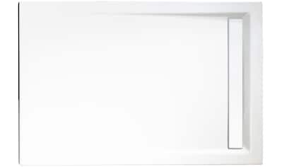 Schulte Rechteckduschwanne »mit Rinnenabdeckung«, BxT: 120 x 90 cm kaufen