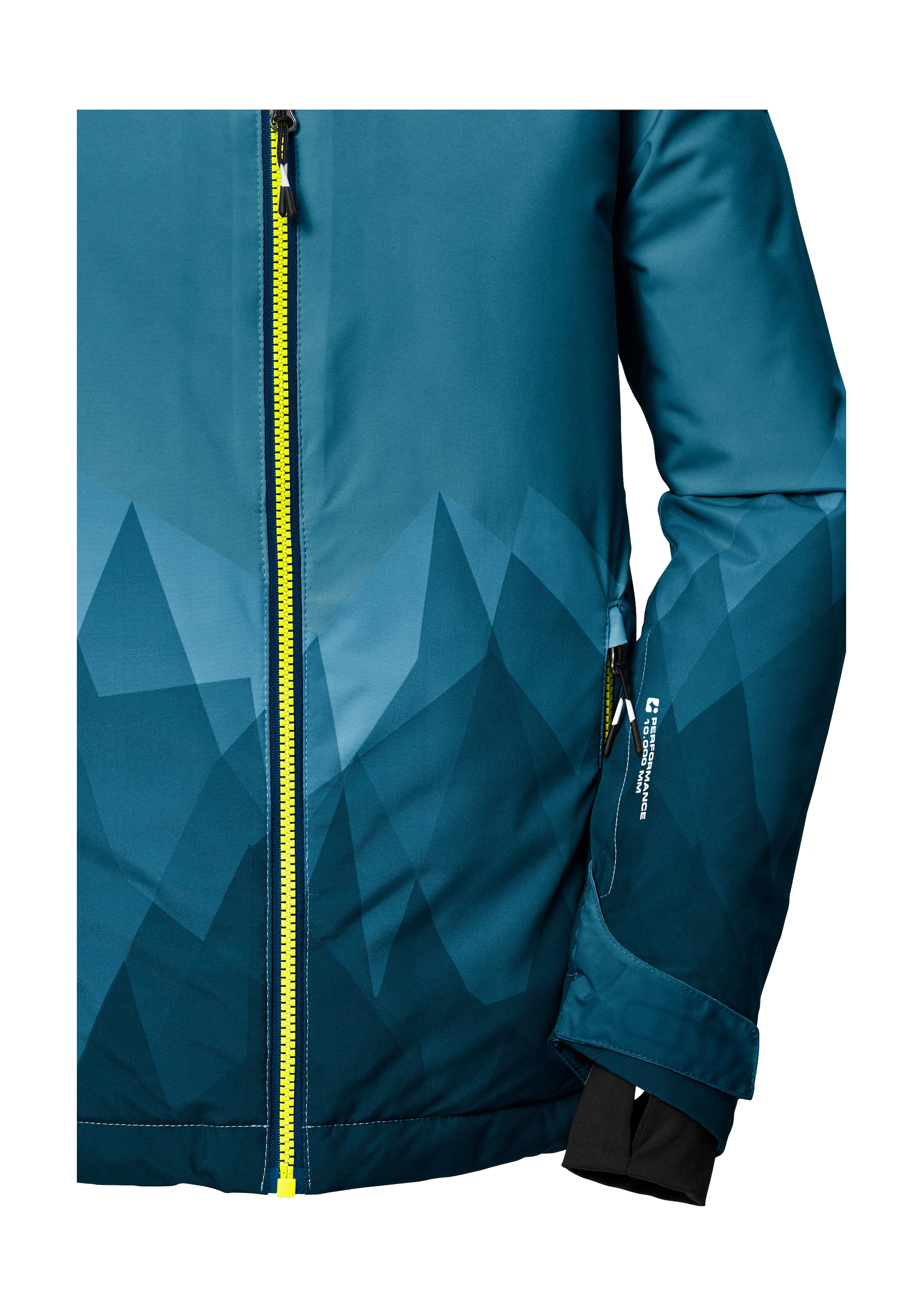 Killtec Skijacke »KSW 383 BYS SKI JCKT«, Wasser- und winddichte Skijacke mit verstellbarer Kapuze