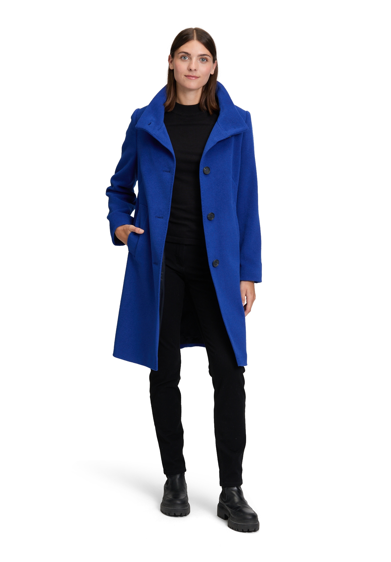 Betty Barclay Wolljacke »Wollmantel mit Kragen«