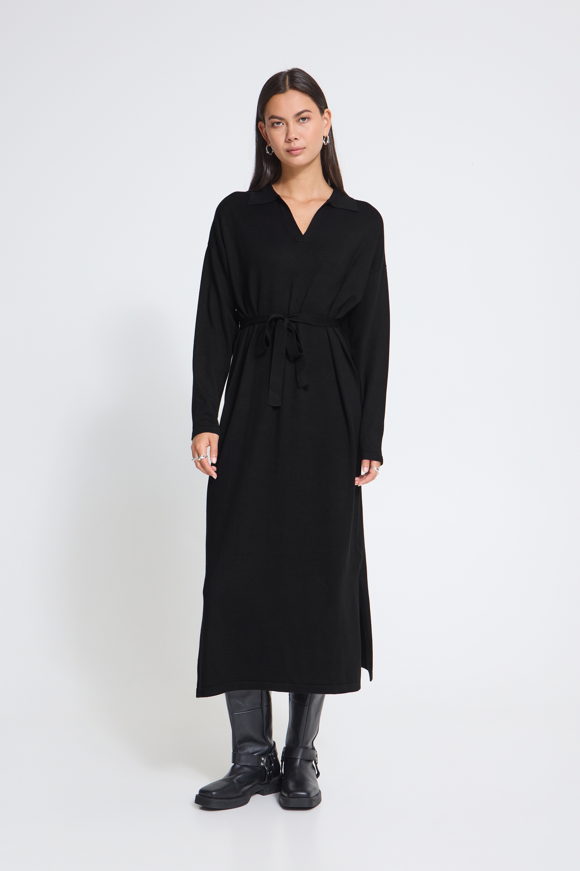 Ichi Midikleid »Damen Casual IHLULS«